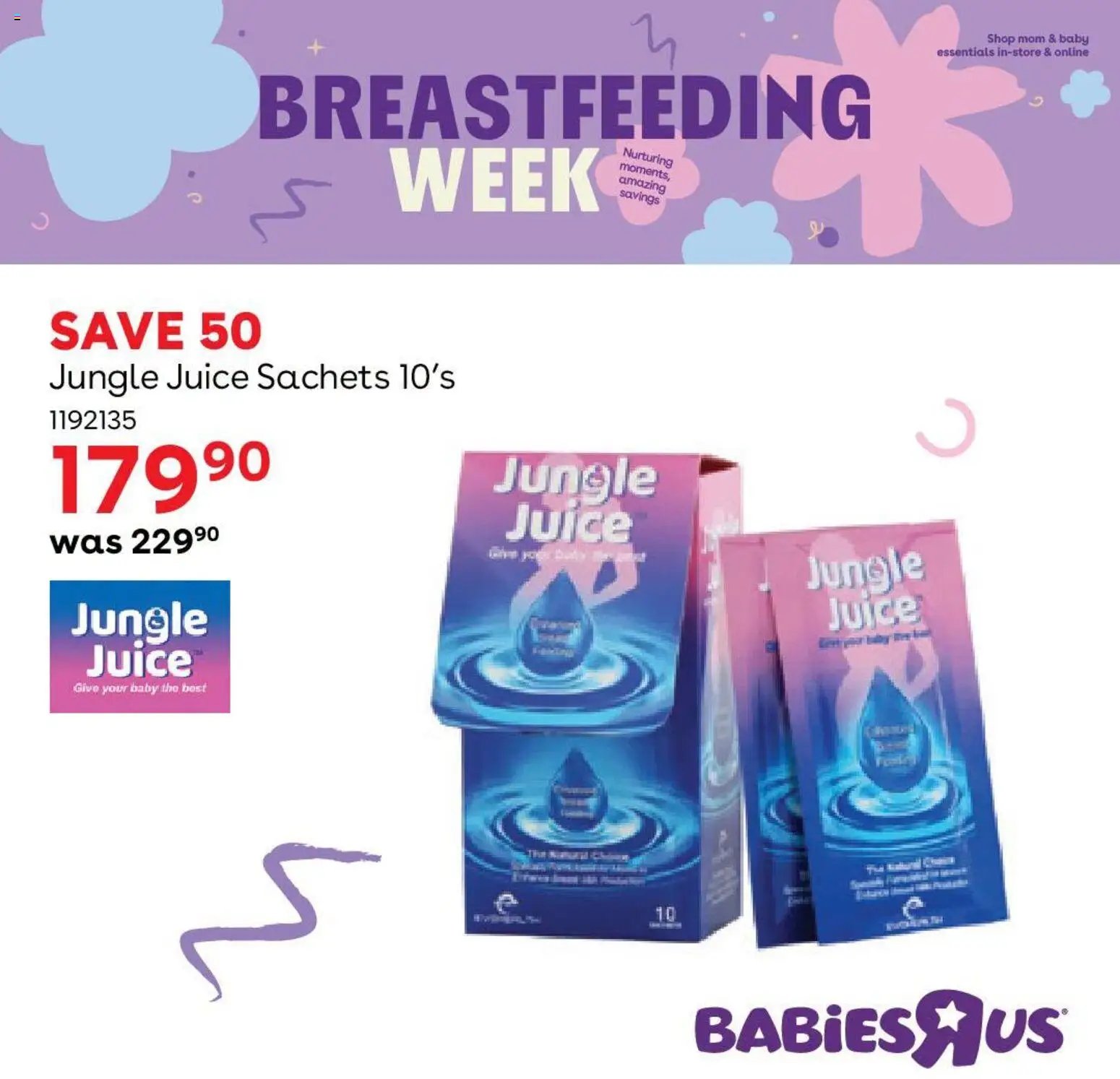 Babies R Us Breastfeeding Week