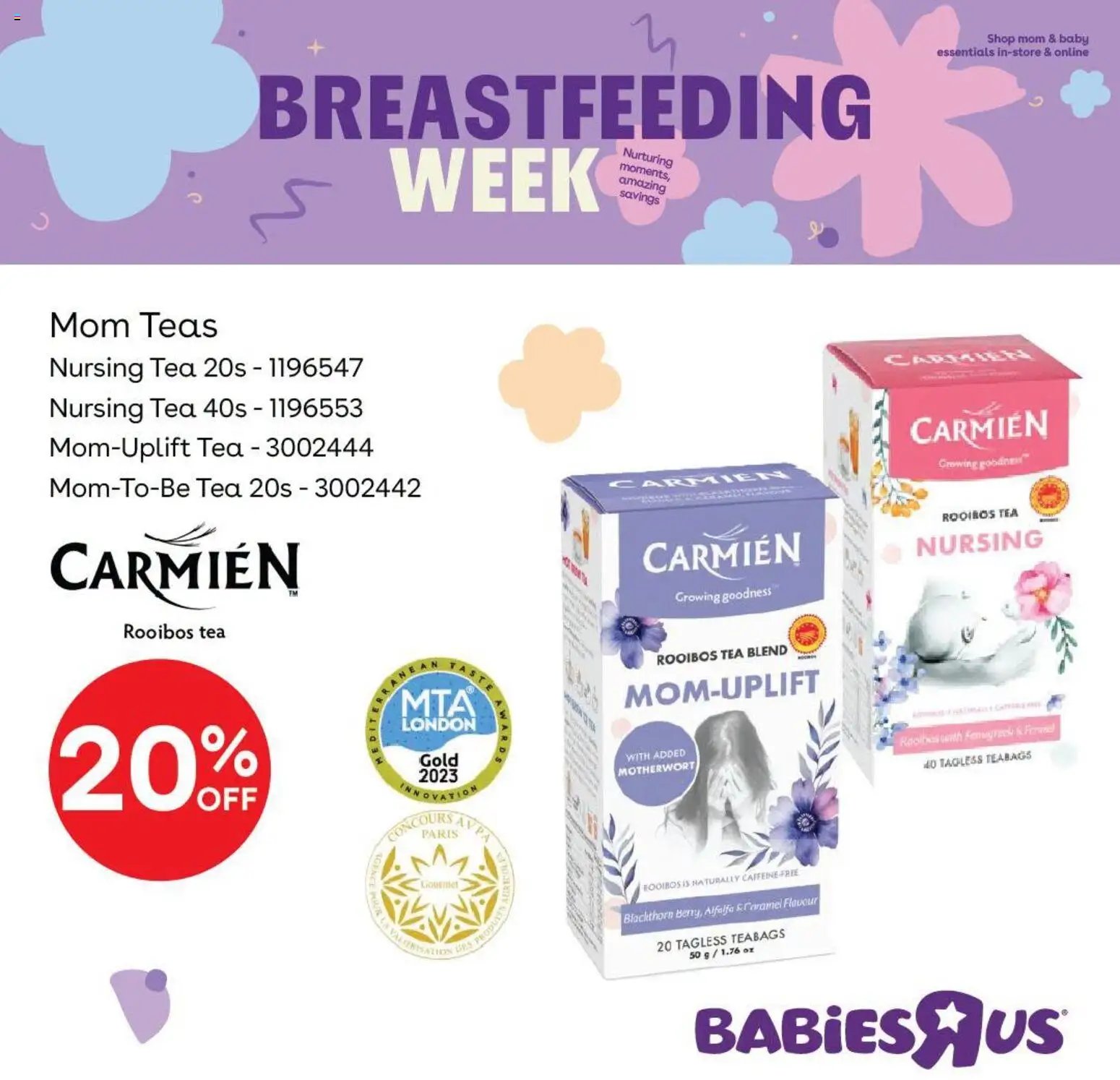 Babies R Us Breastfeeding Week