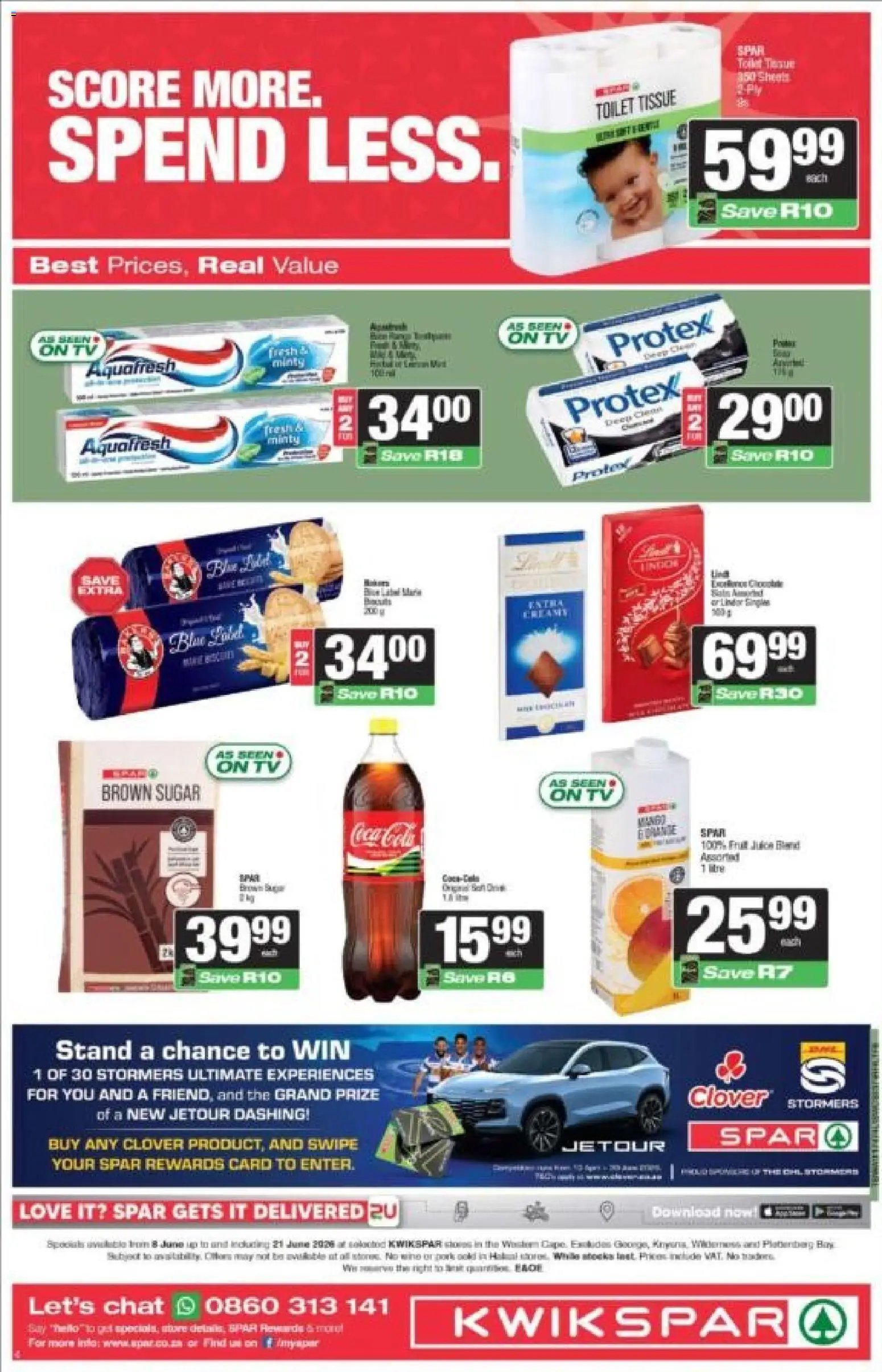KWIKSPAR - Western Cape - Weekly Specials