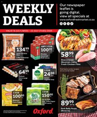 Oxford Freshmarket Specials (2025-07-16 - 2025-07-22)