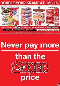 Boxer - Weekly Specials