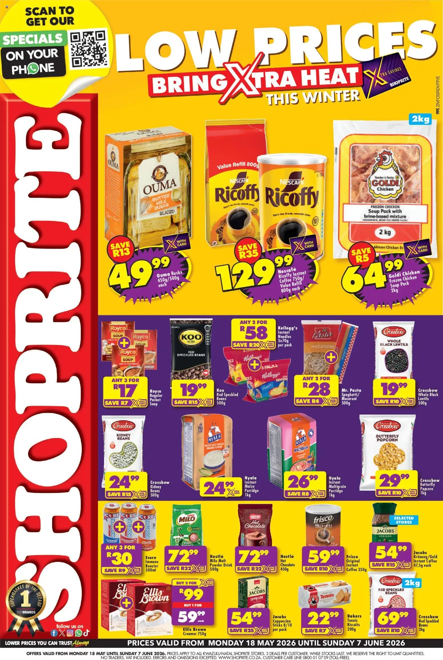 Shoprite - Kwazulu-Natal - Low Price Winter