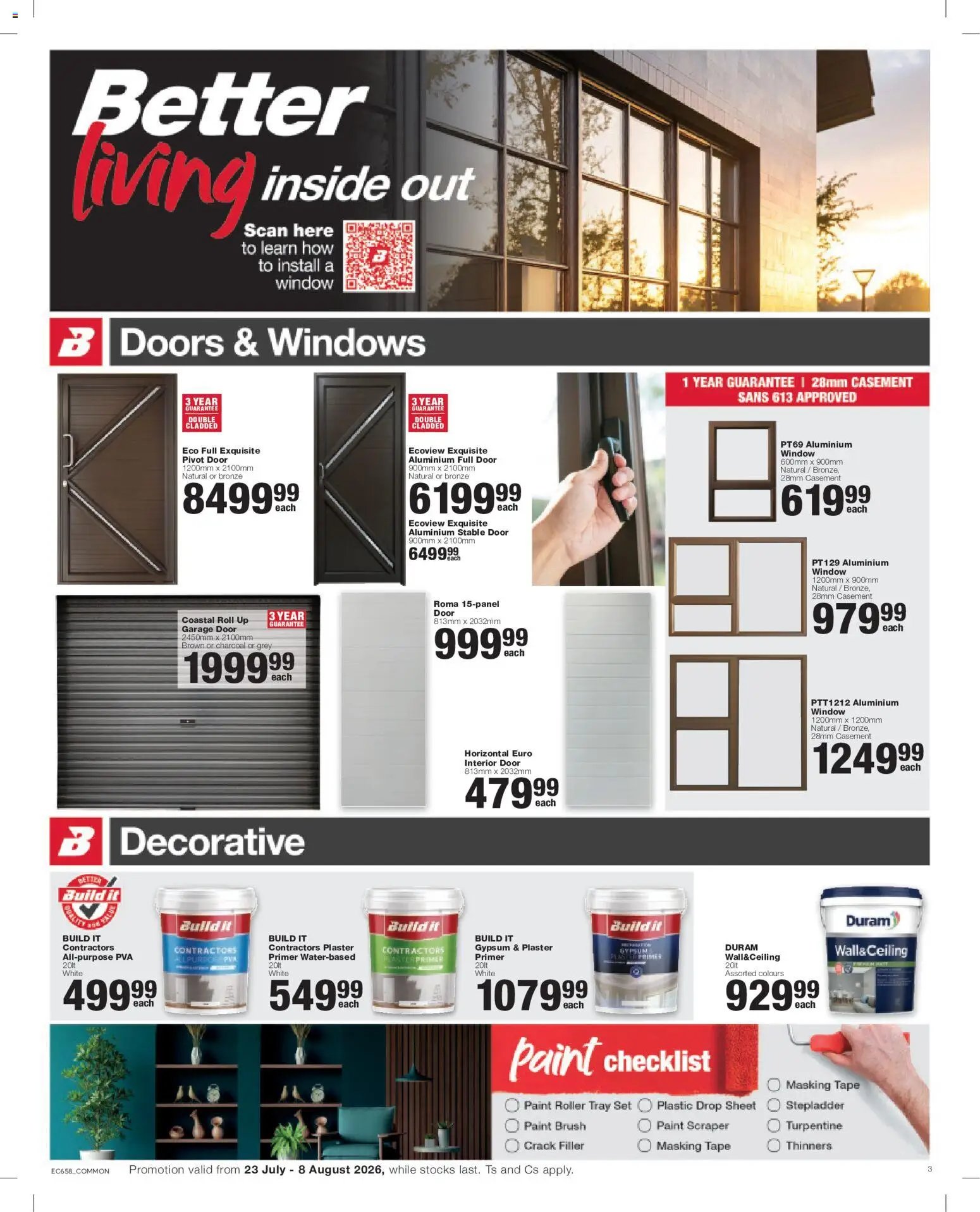 Build It Eastern Cape - Specials