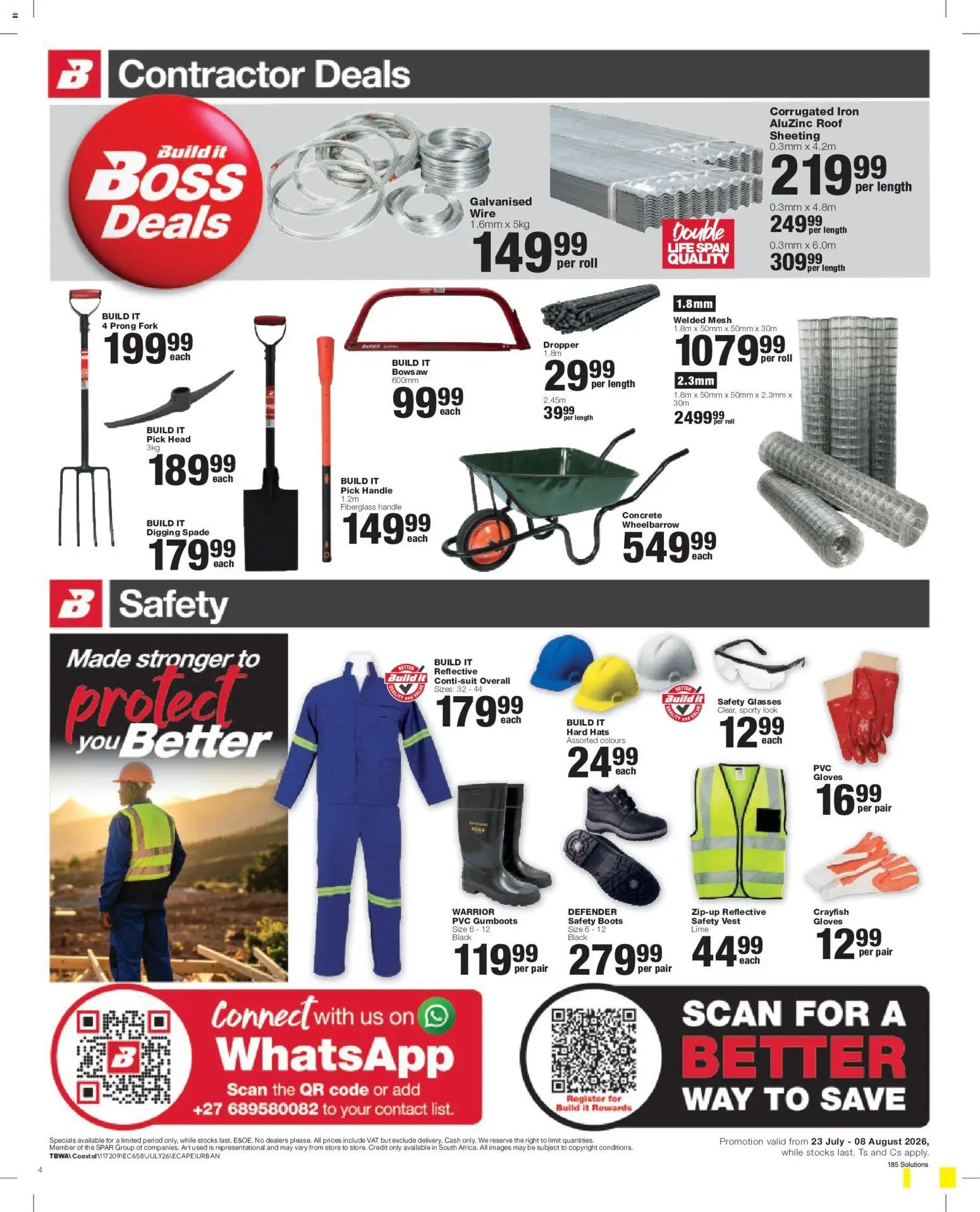 Build It Eastern Cape - Specials