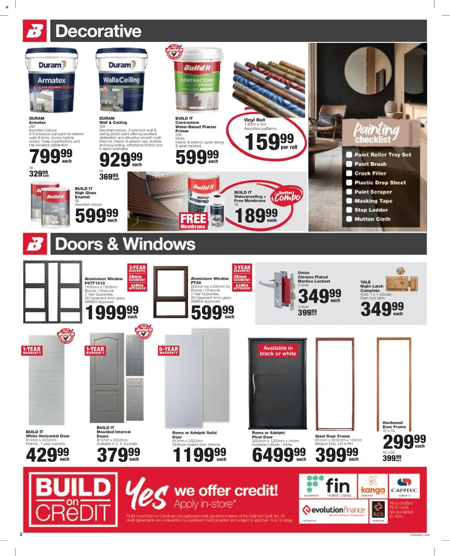 Build It Specials