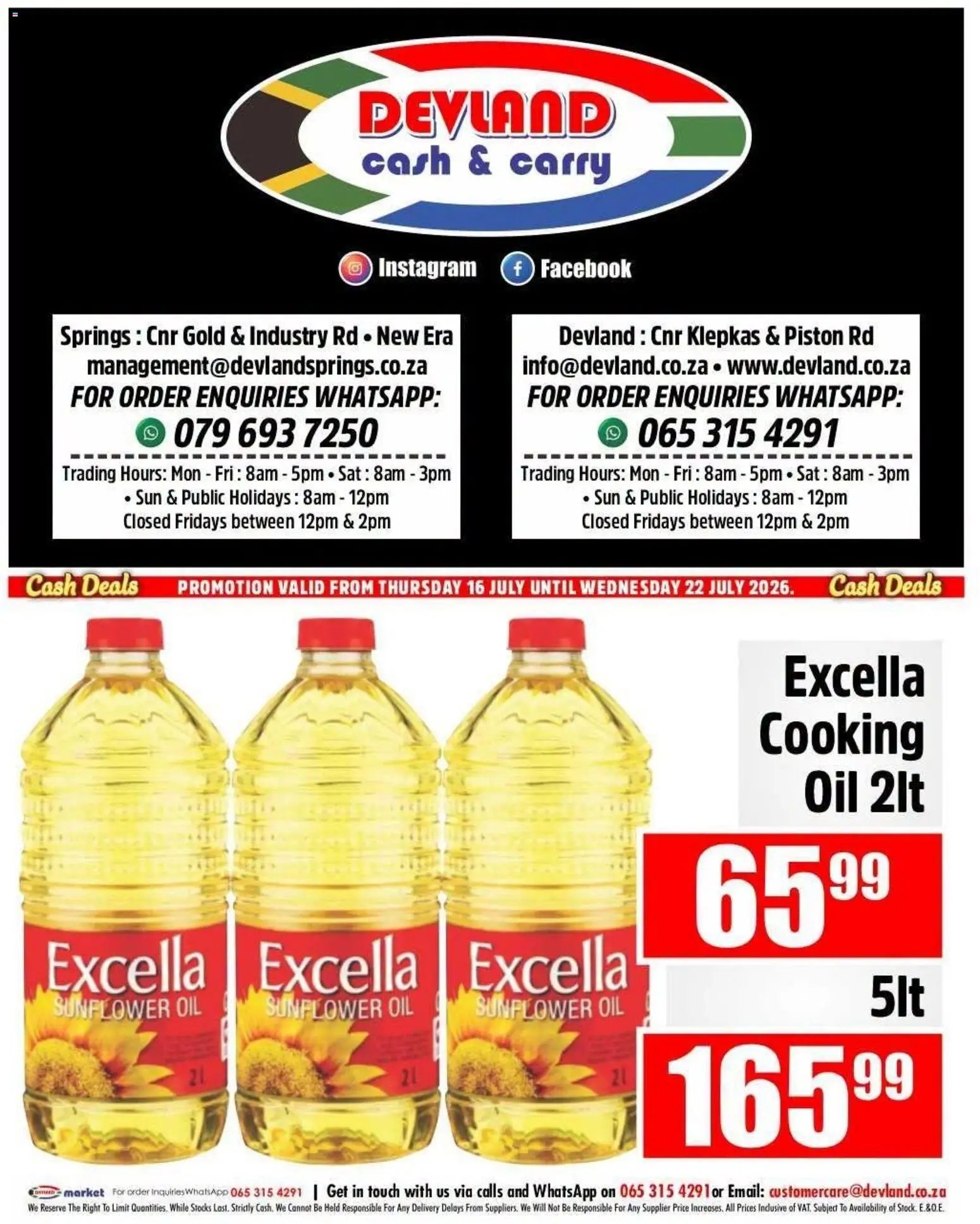 Devland Cash Deals