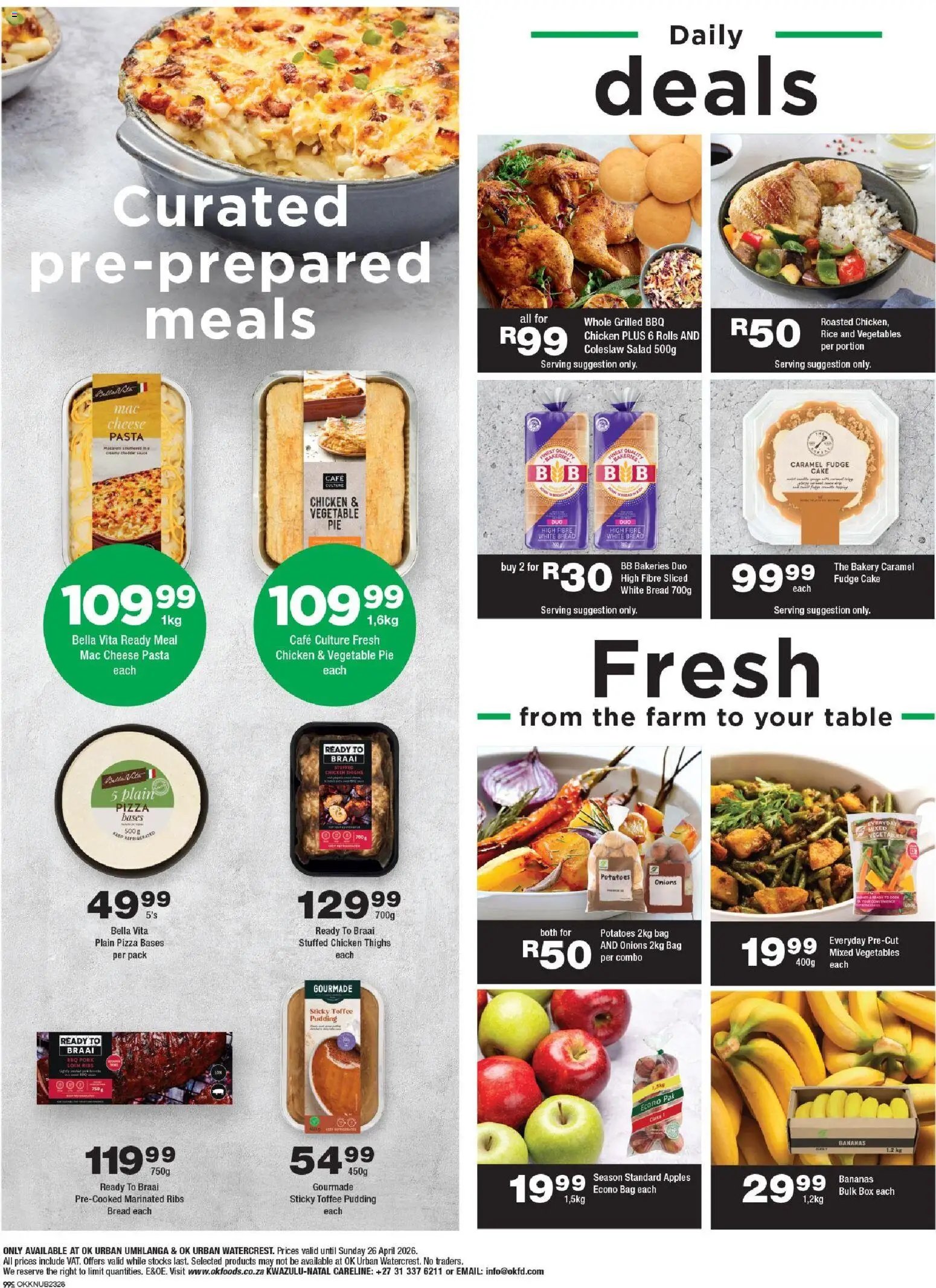 OK Foods - Kwazulu Natal - OK Urban (2026-04-15 - 2026-04-26) | 2