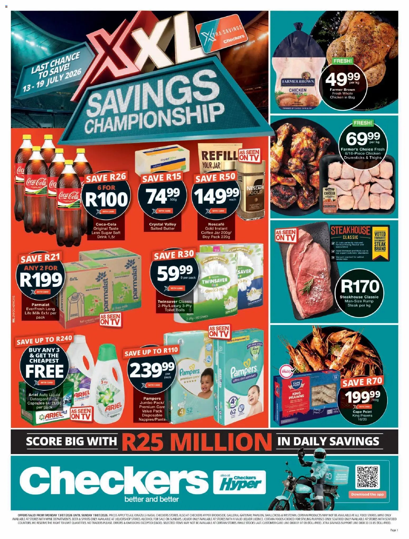 Checkers - Kwazulu Natal - XXL Savings Promotion Week