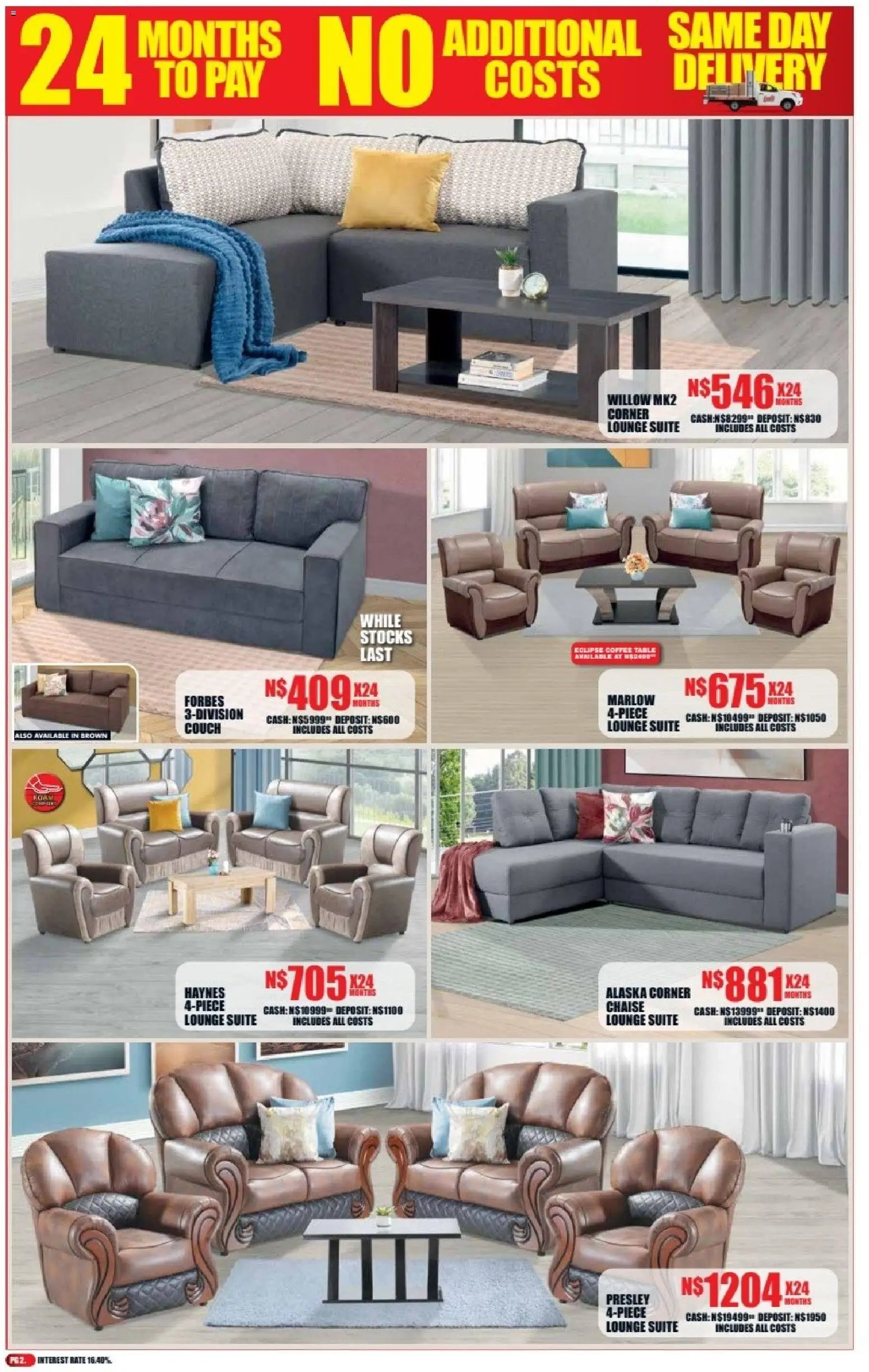 Lewis Stores Namibia Brochure