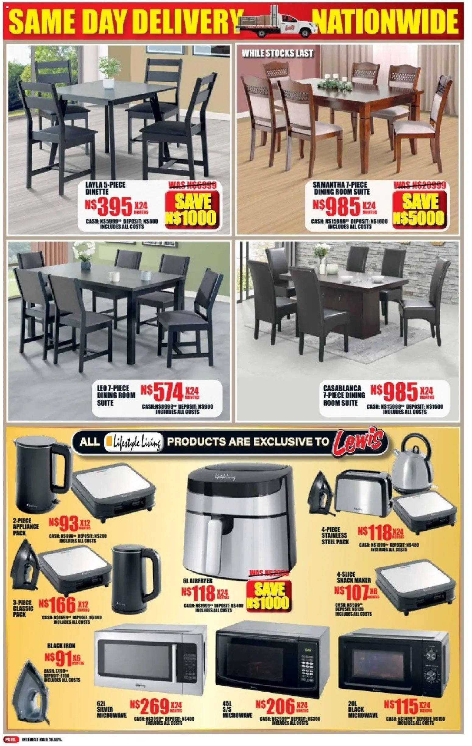 Lewis Stores Namibia Brochure