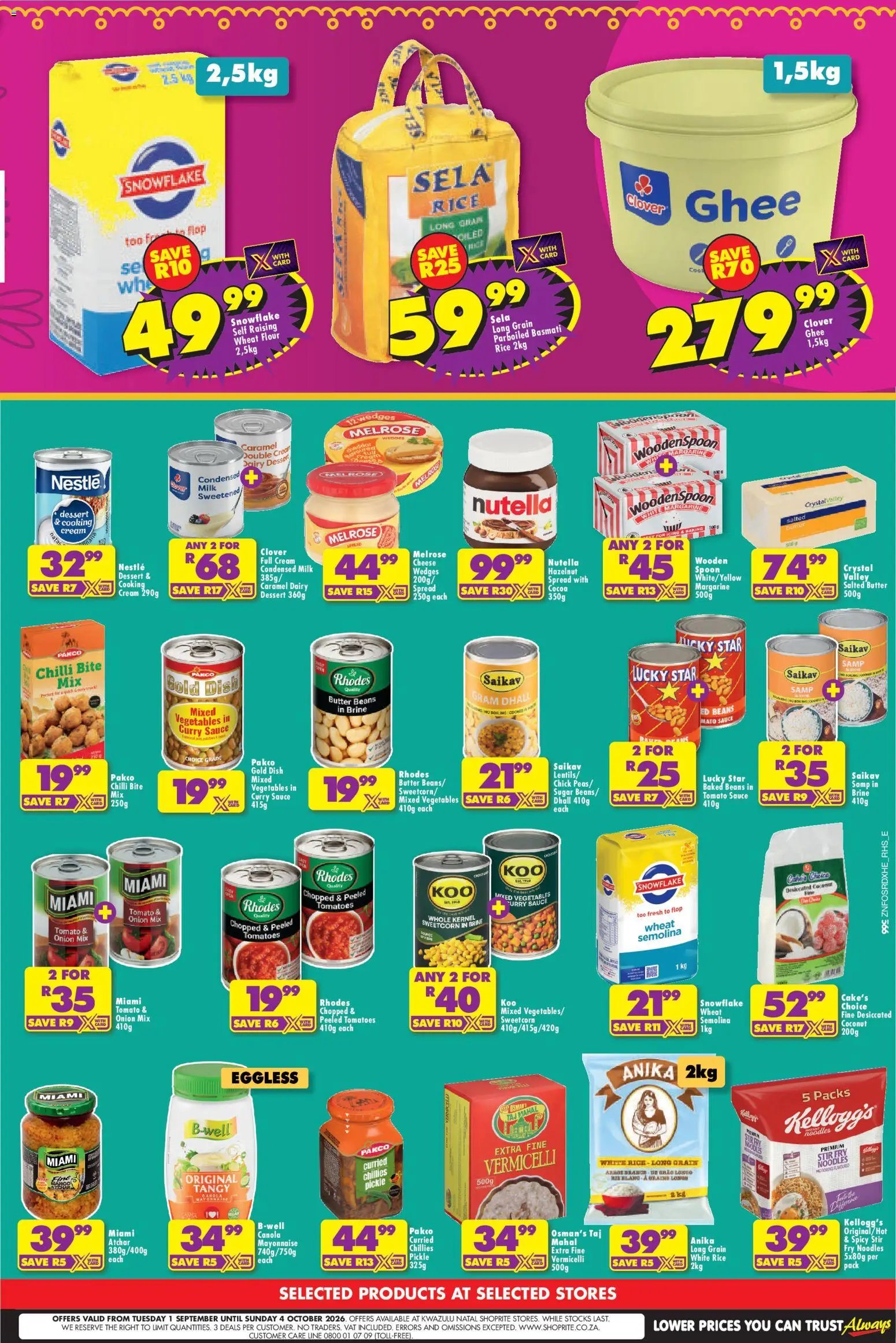 Shoprite - Purtassi Savings