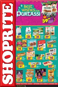 Shoprite - Purtassi Savings