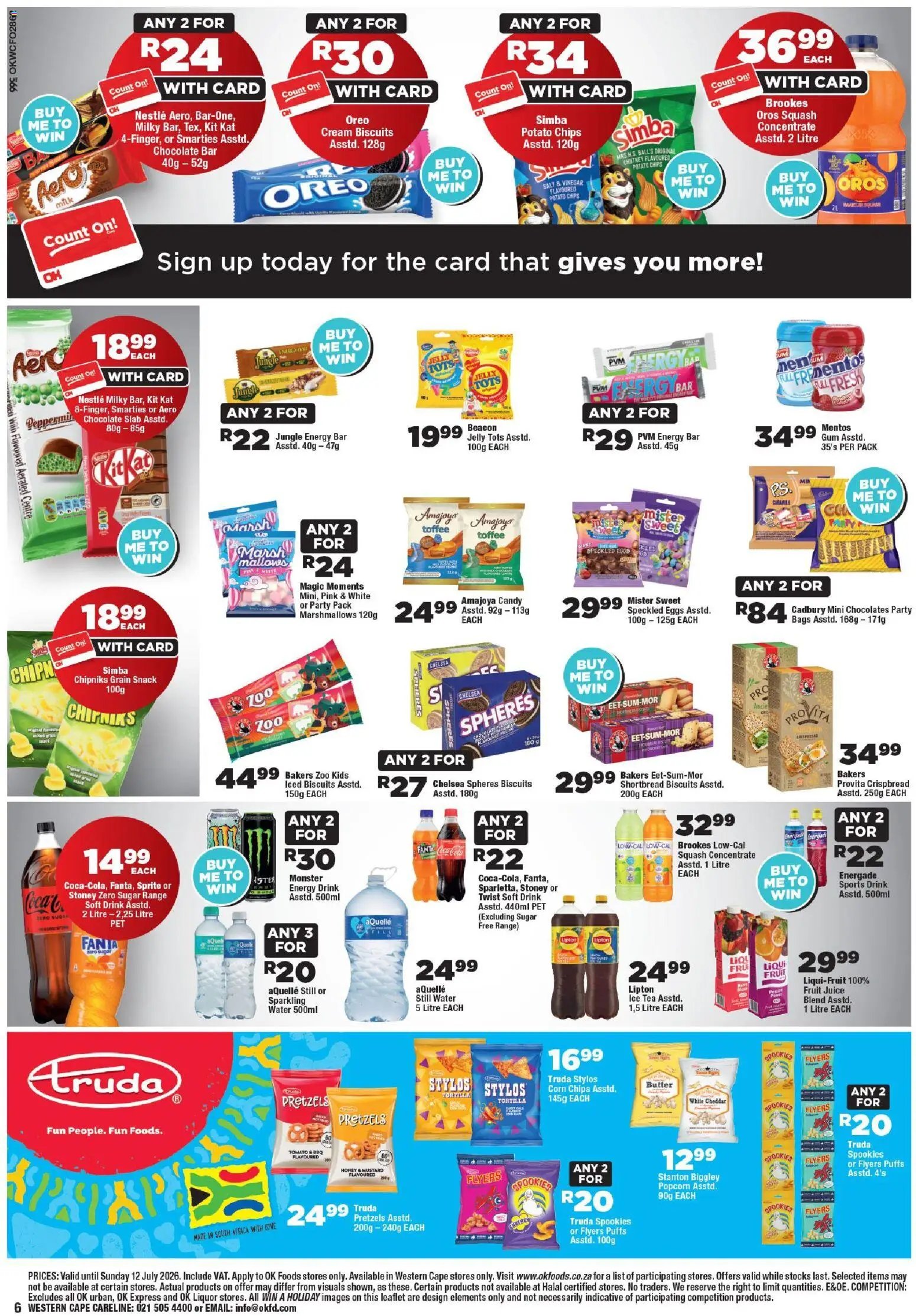 OK Foods - Western Cape - Specials