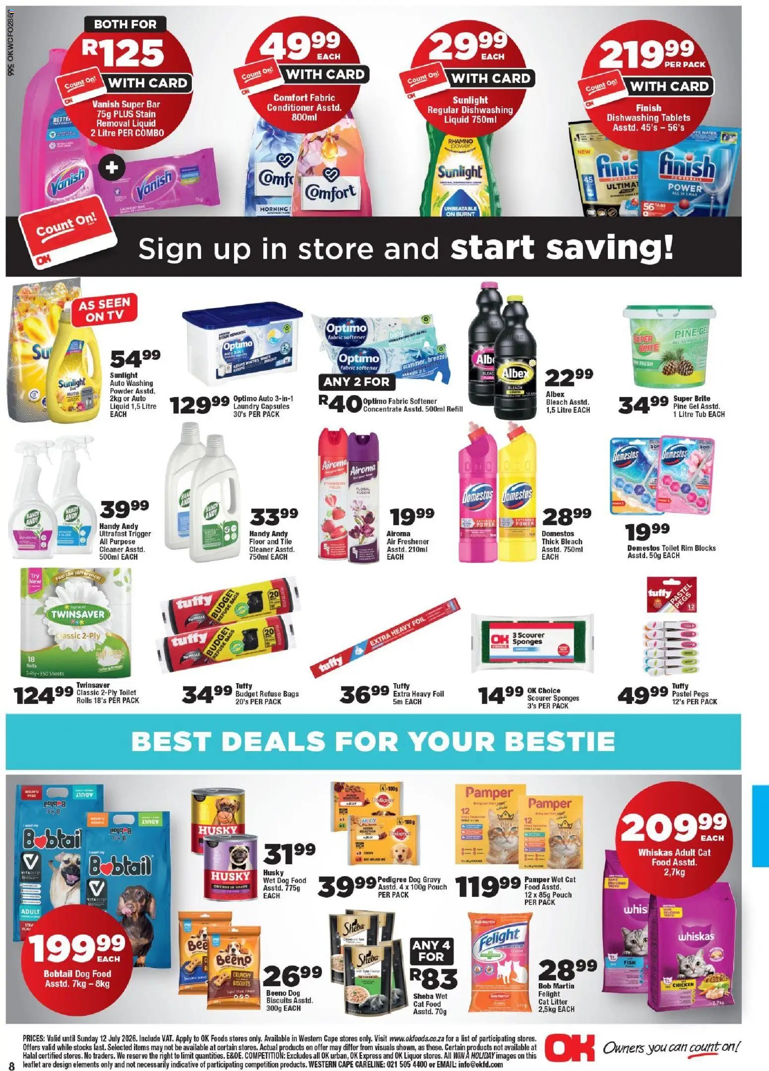 OK Foods - Western Cape - Specials