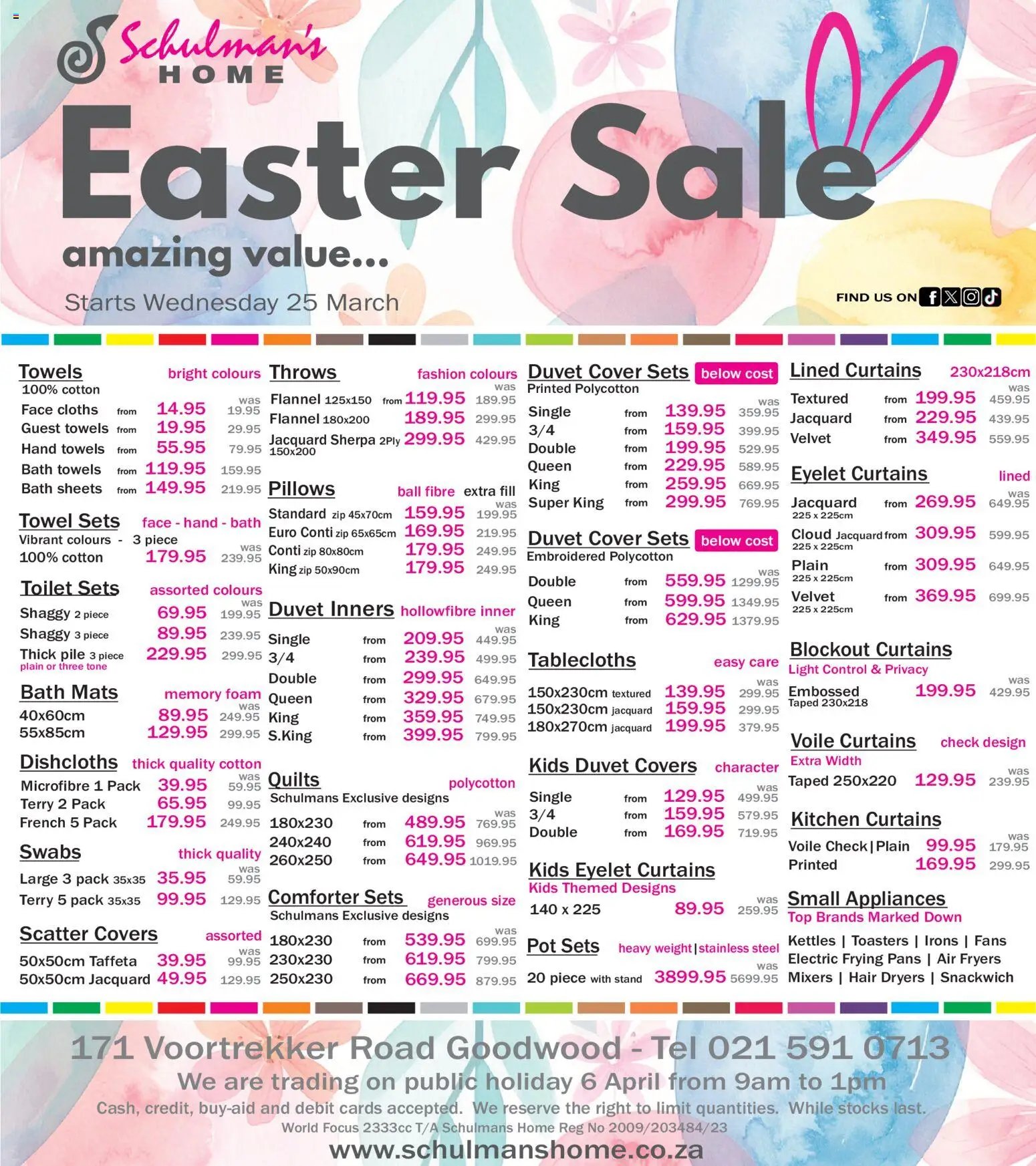 Schulman's Home Specials (2026-03-25 - 2026-04-30) | 1