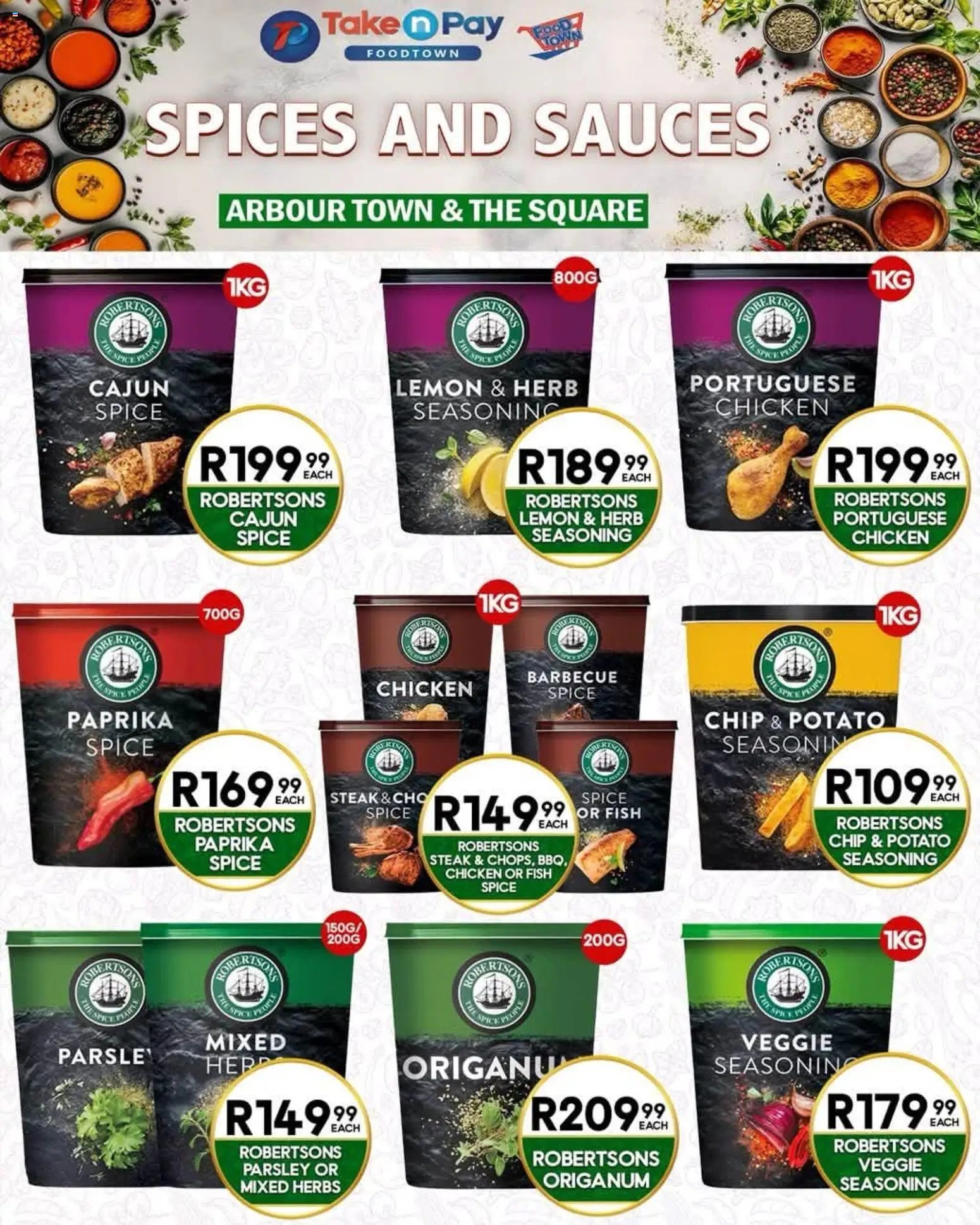 Take n Pay Catering Specials