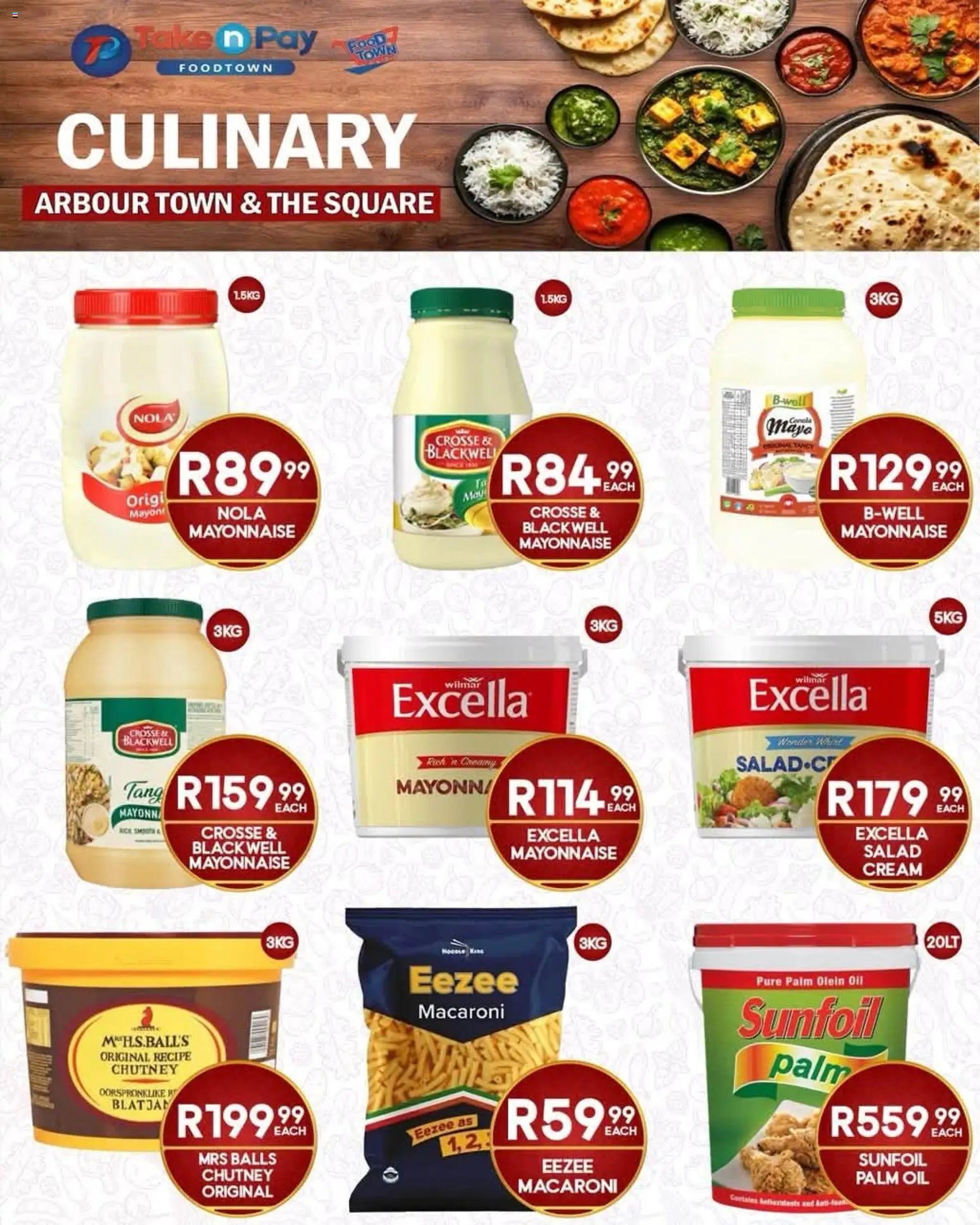 Take n Pay Catering Specials