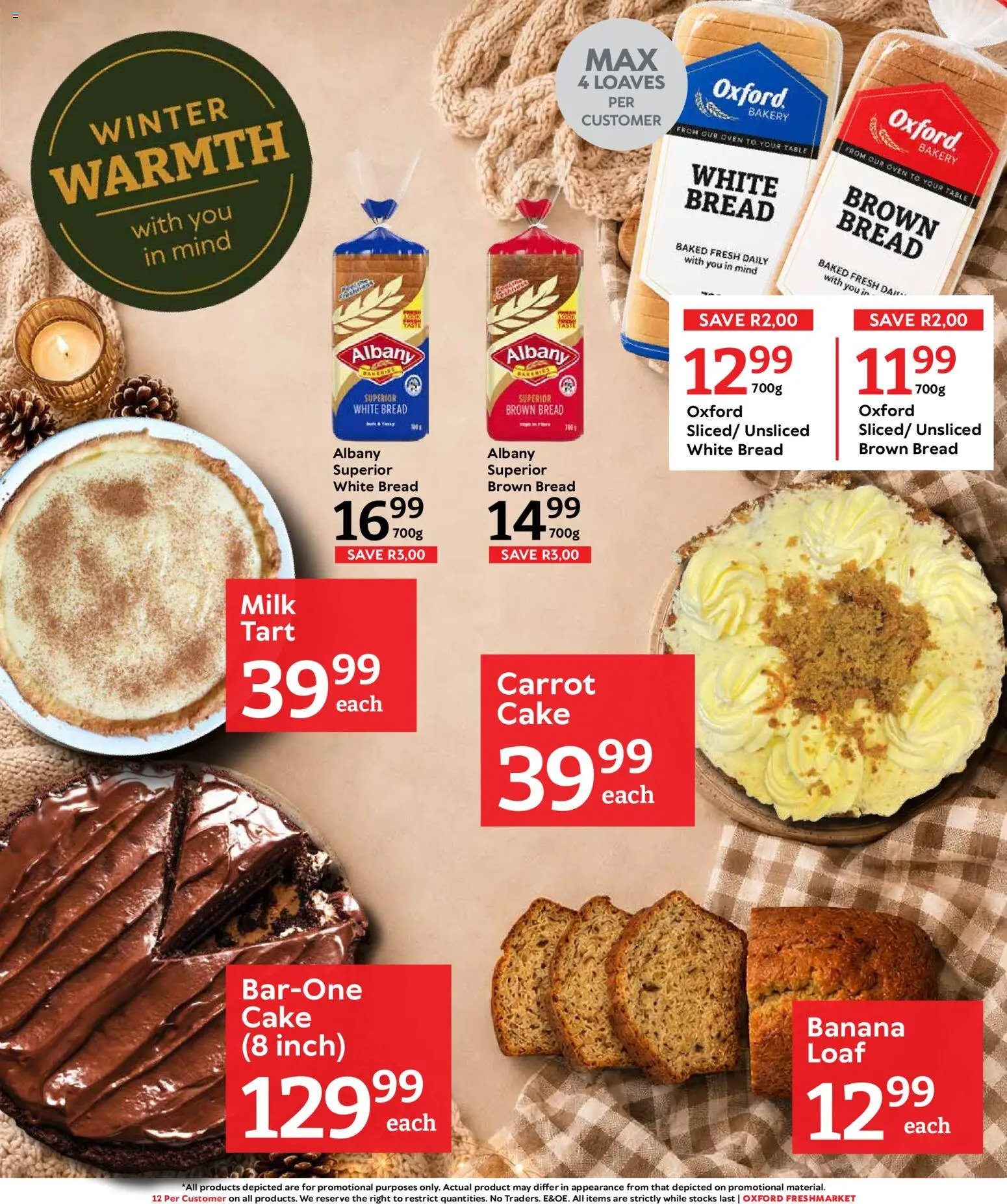 Oxford Freshmarket Specials