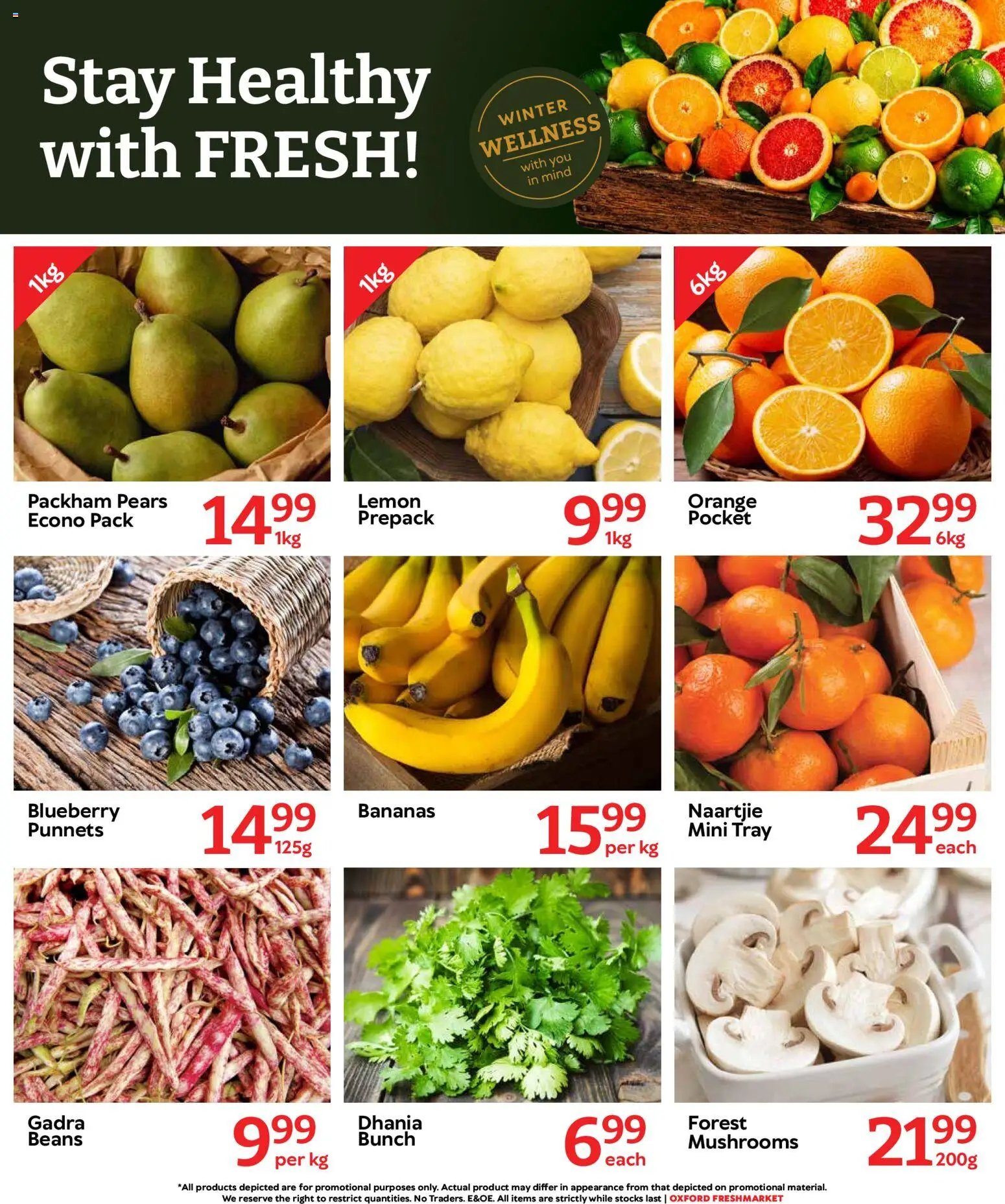 Oxford Freshmarket Specials