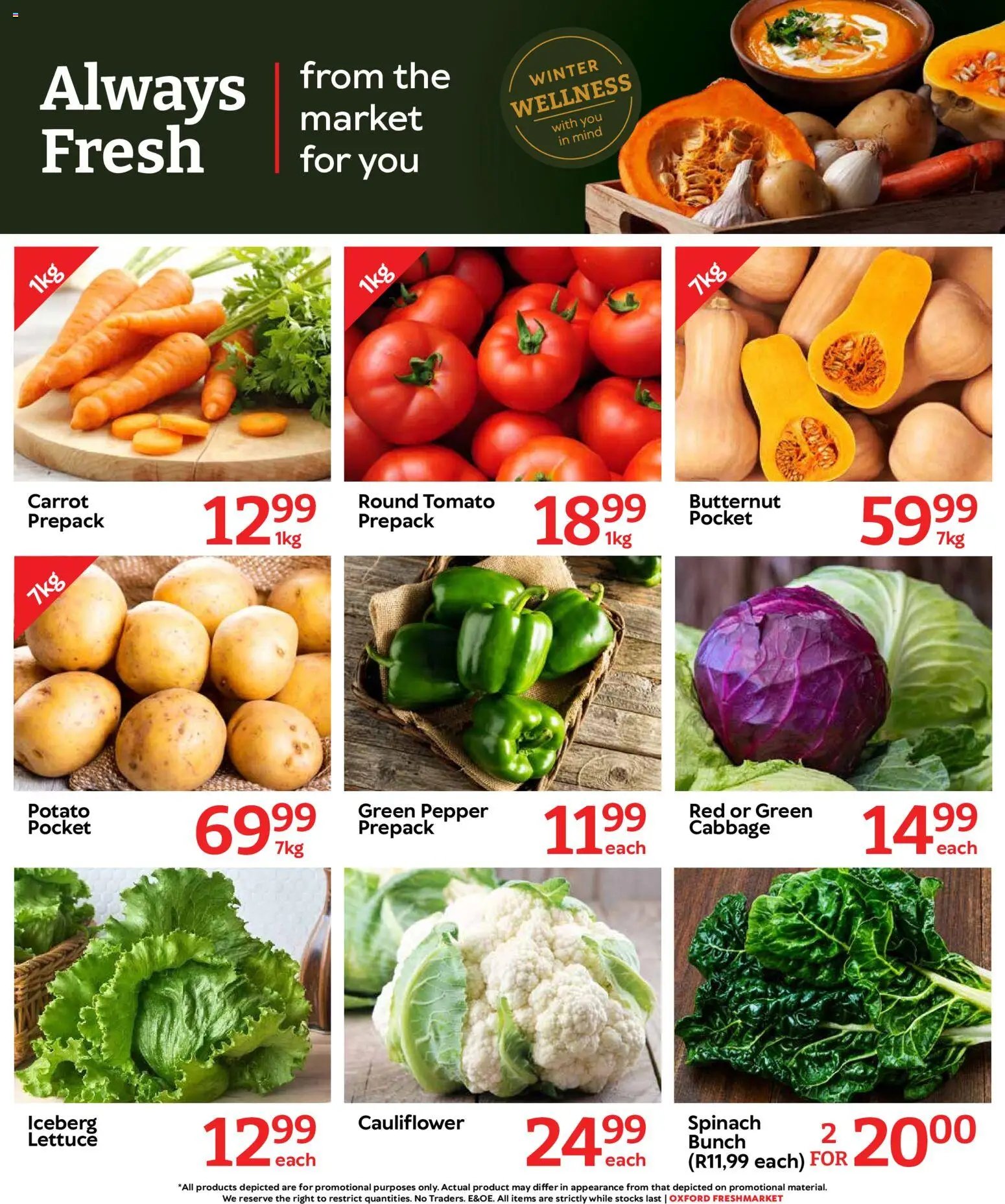 Oxford Freshmarket Specials