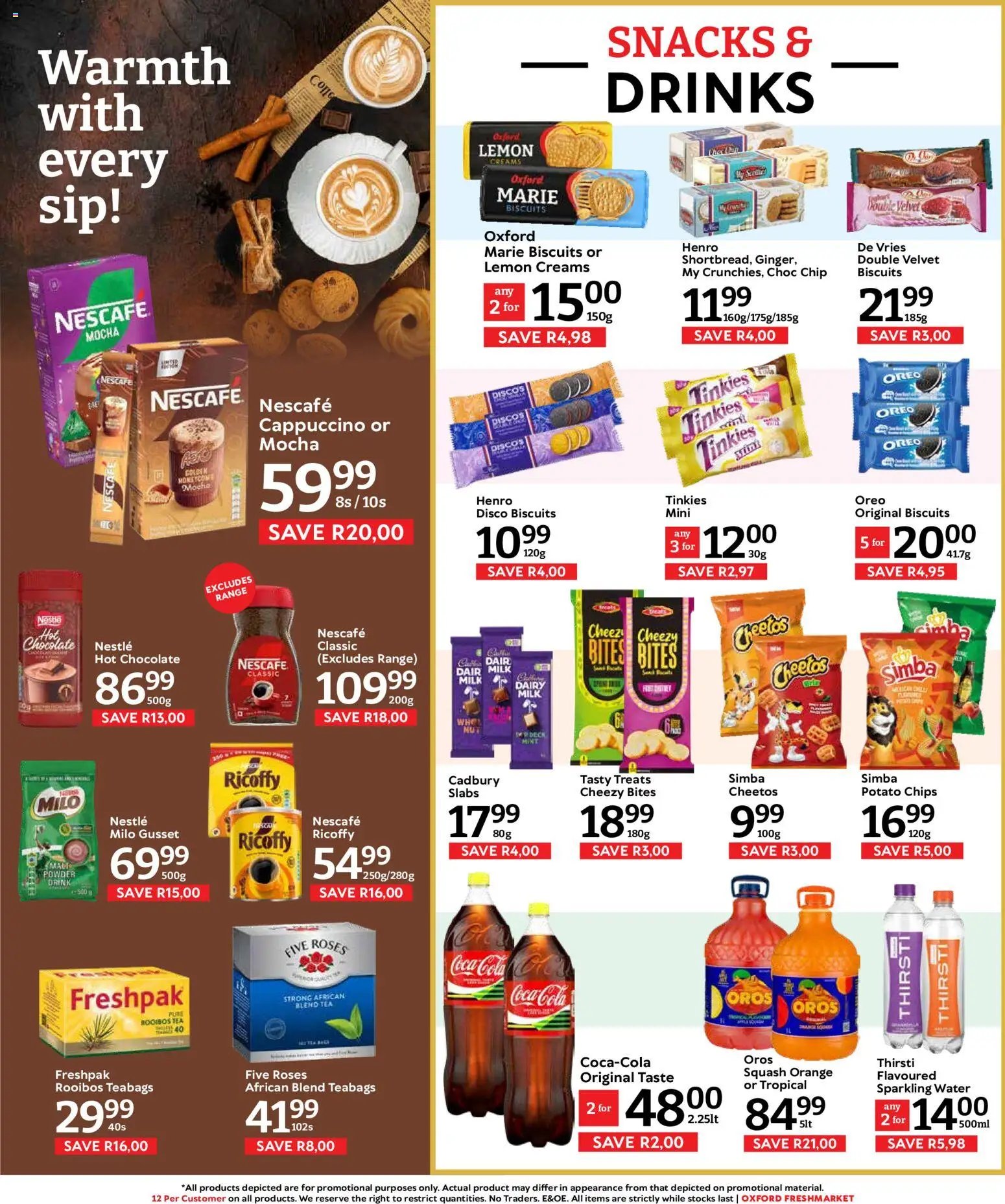 Oxford Freshmarket Specials