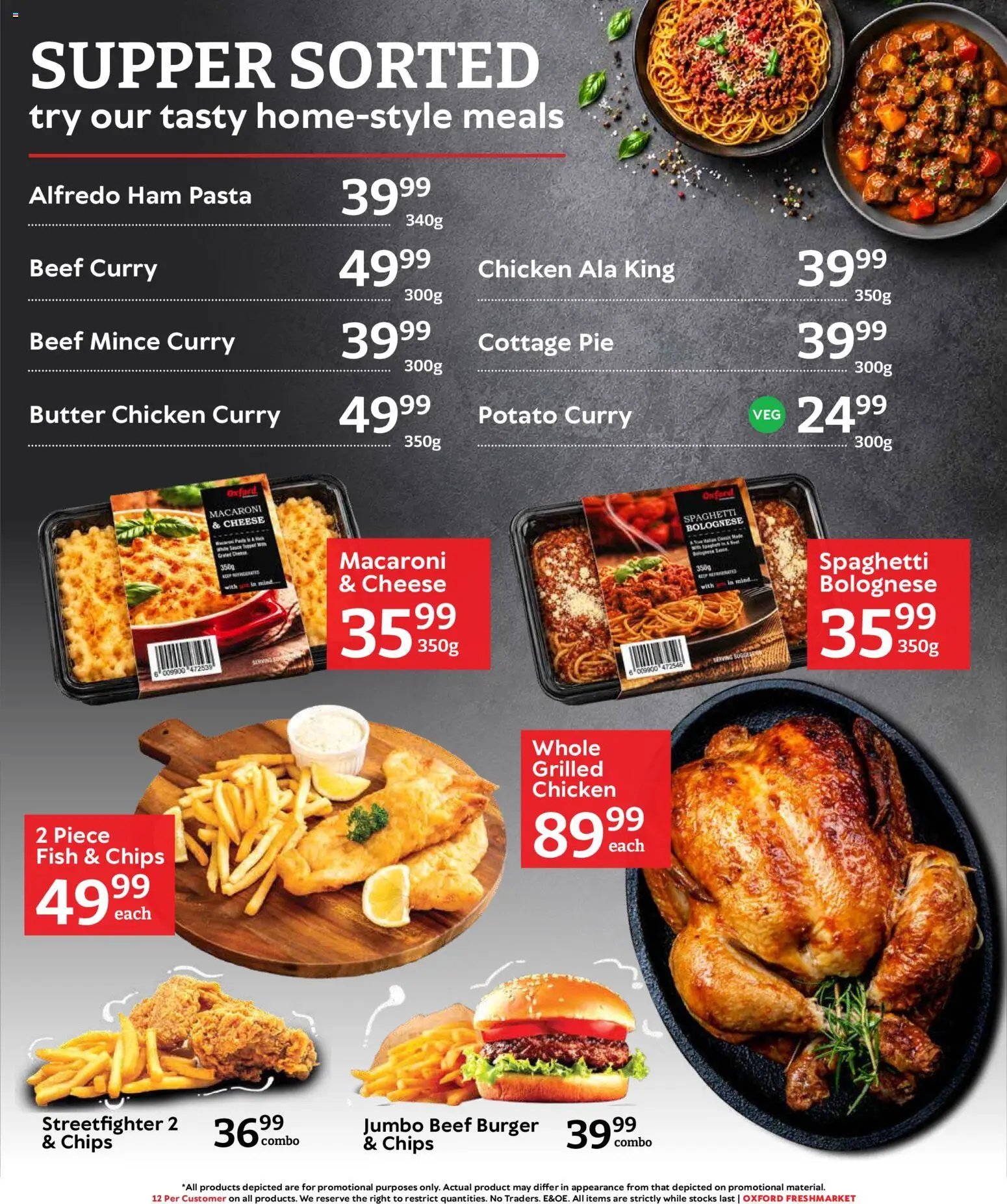Oxford Freshmarket Specials