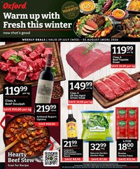 Oxford Freshmarket Specials