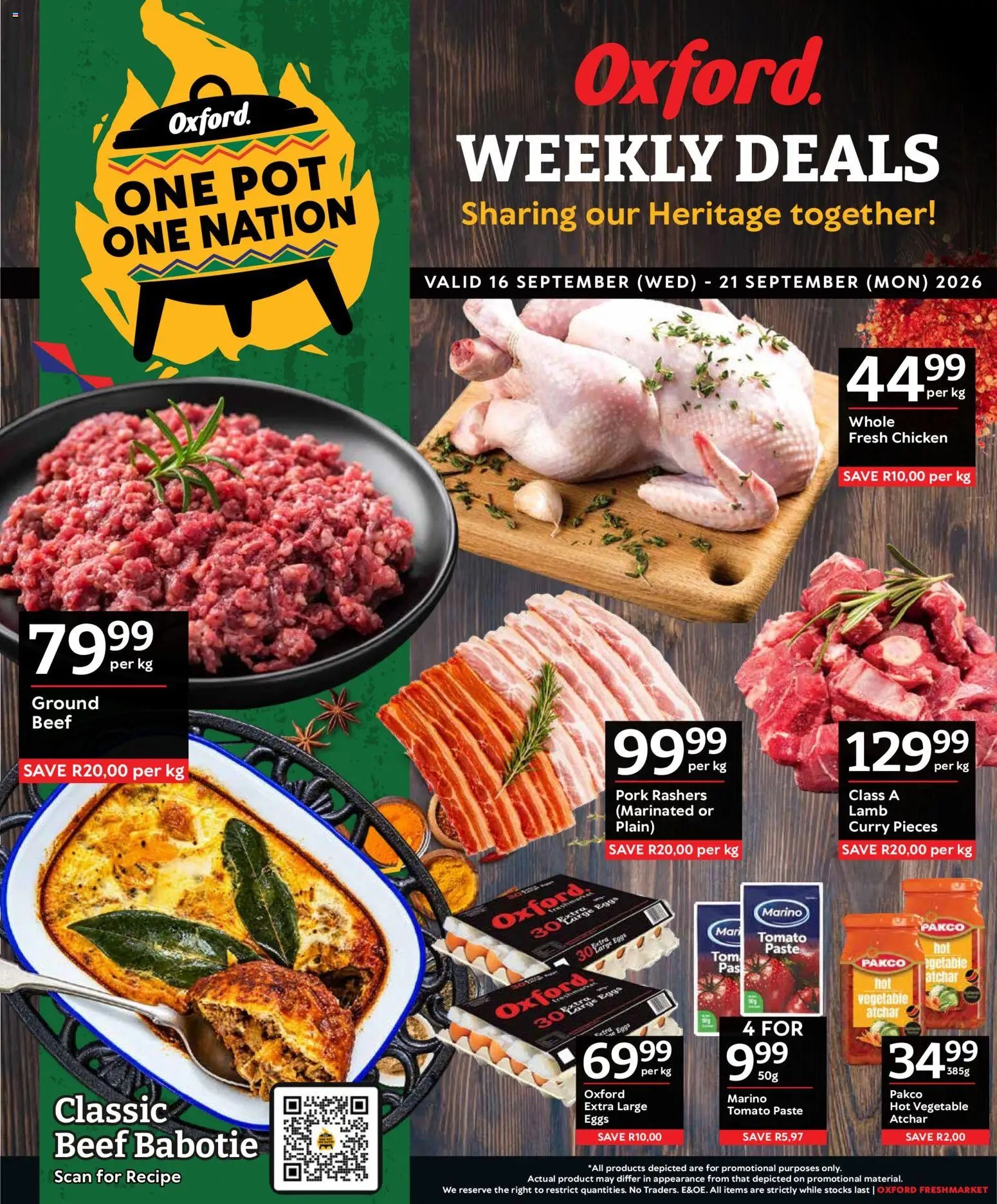 Oxford Freshmarket Specials