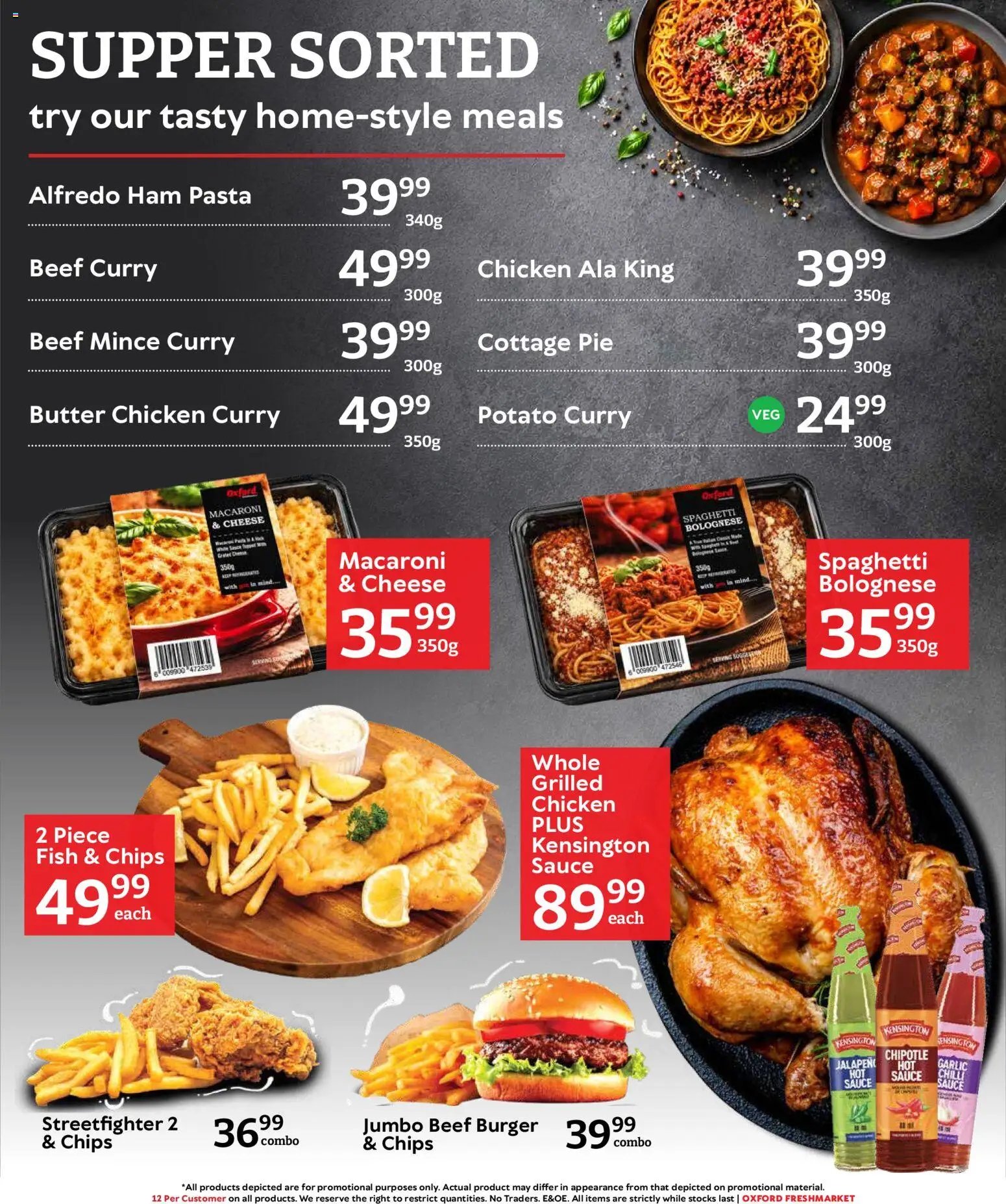 Oxford Freshmarket Specials