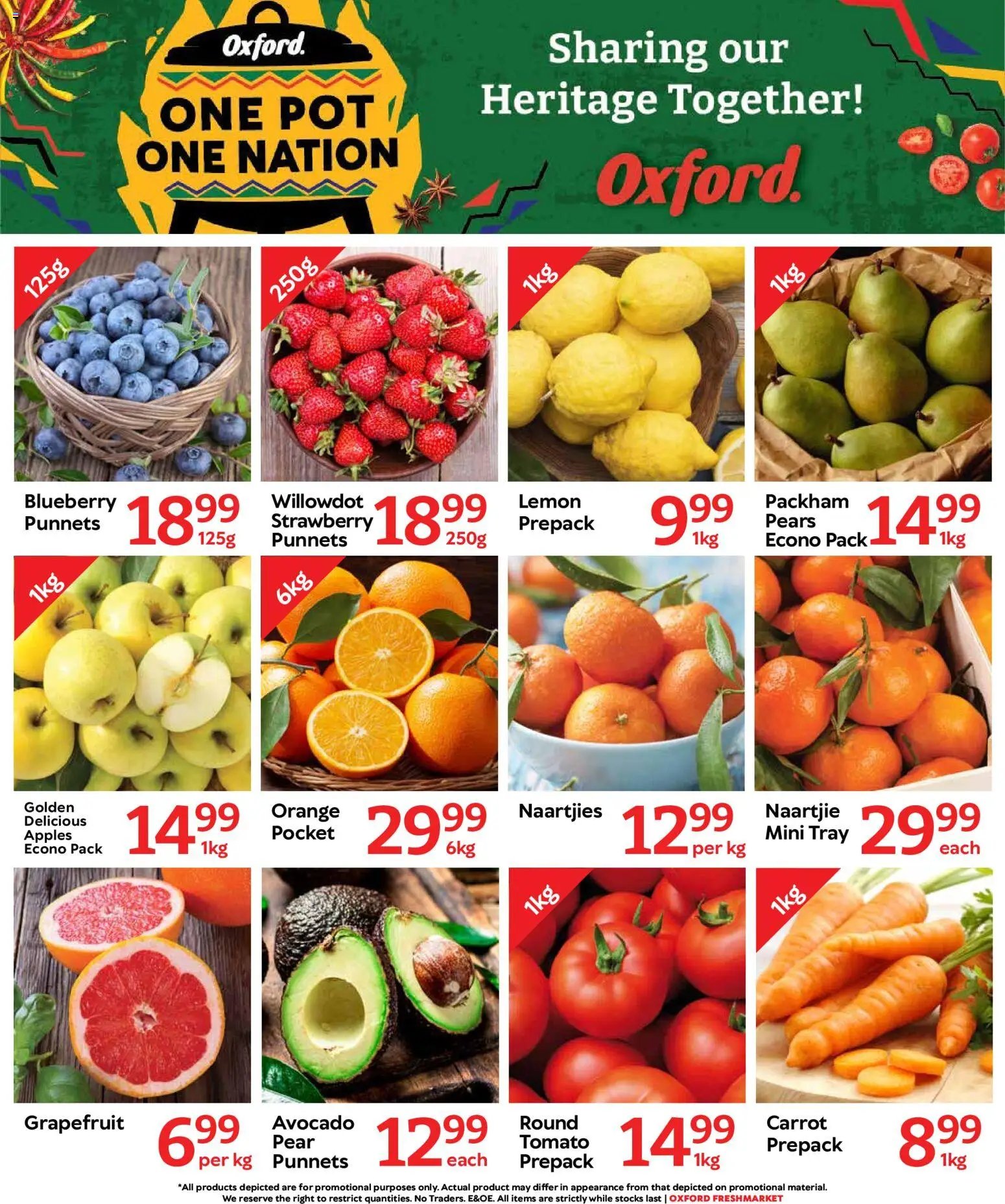 Oxford Freshmarket Specials