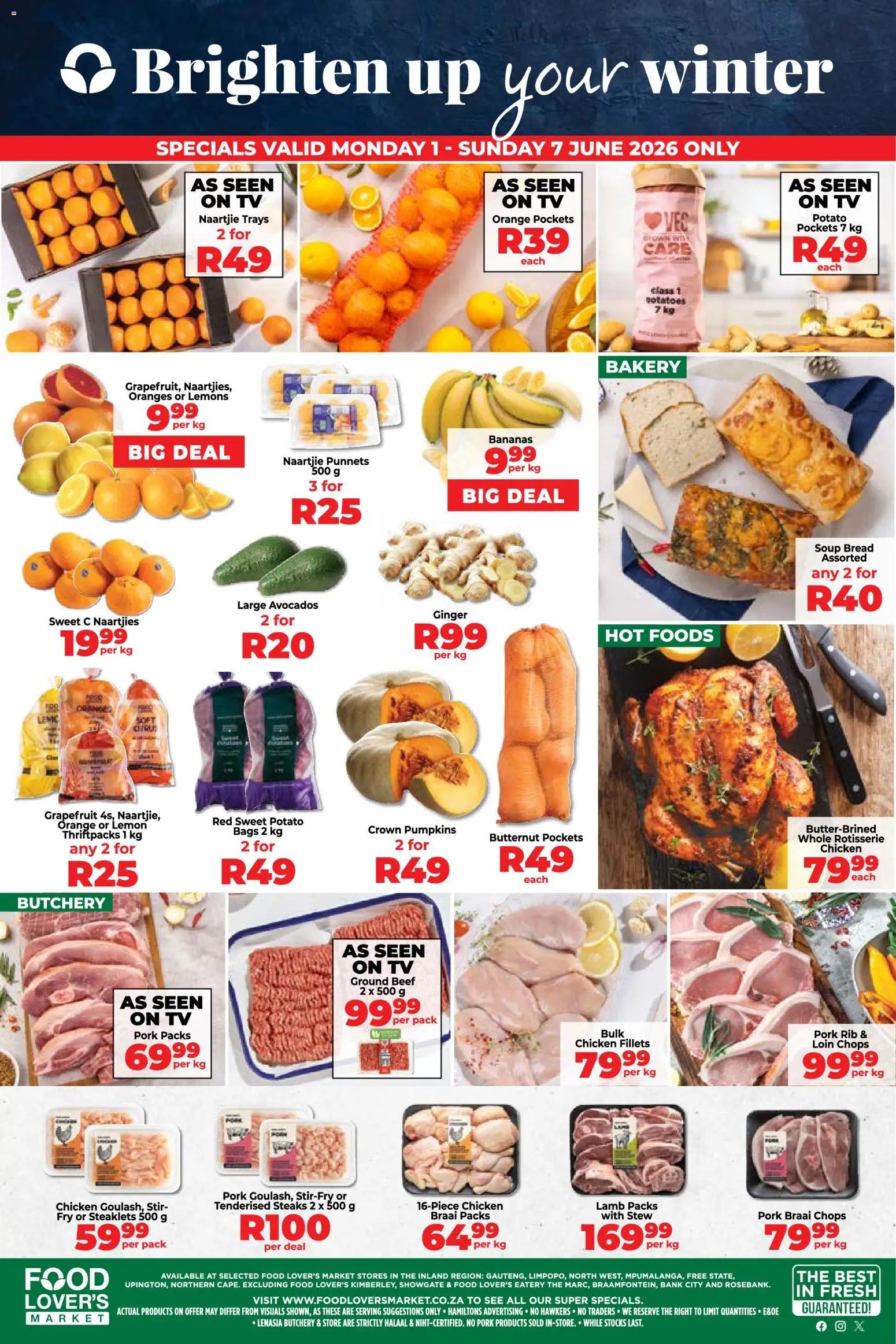 Food Lover's Market Inland Provinces - Weekly Specials
