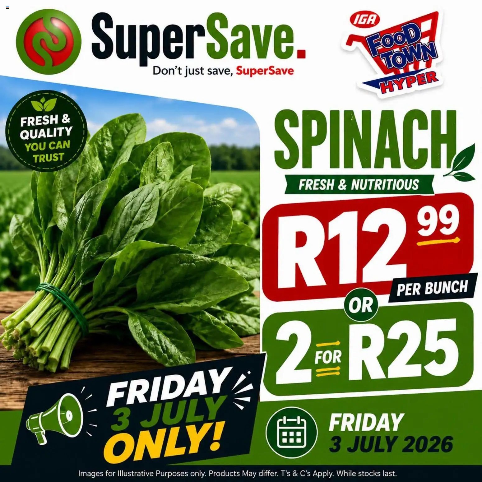 Super Save Friday Only