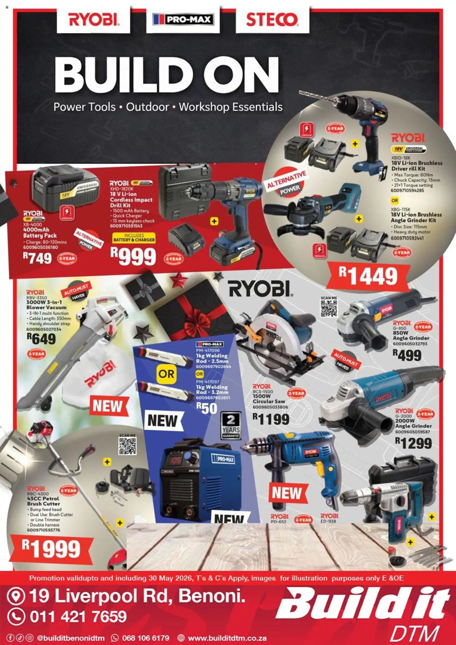 Build It Reliable Tools Specials (2026-05-01 - 2026-05-30) | 1