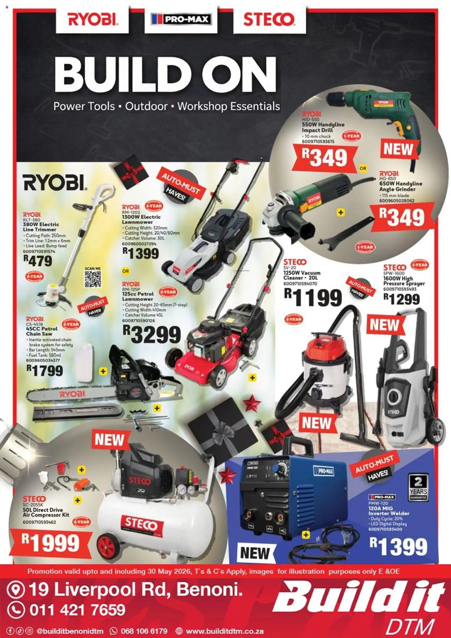 Build It Reliable Tools Specials (2026-05-01 - 2026-05-30) | 2