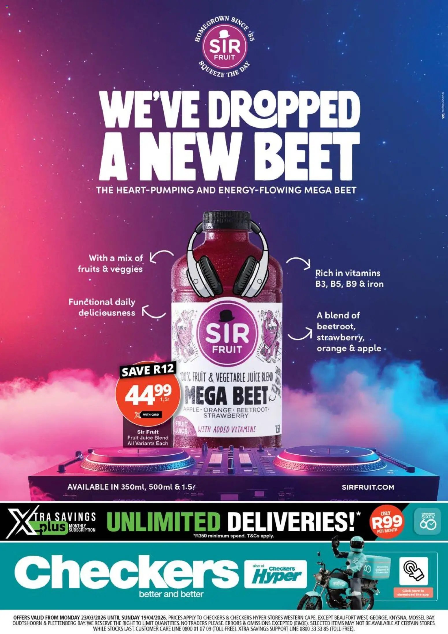 Checkers - Western Cape - Sir Fruit Promotion (2026-03-23 - 2026-04-19) | 1