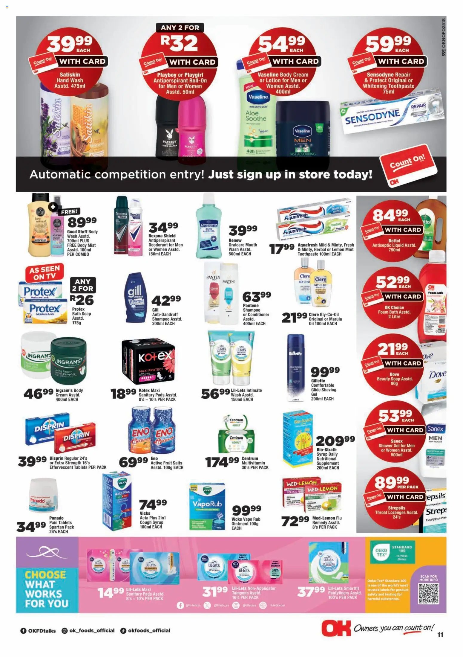 OK Foods - Gauteng - Specials