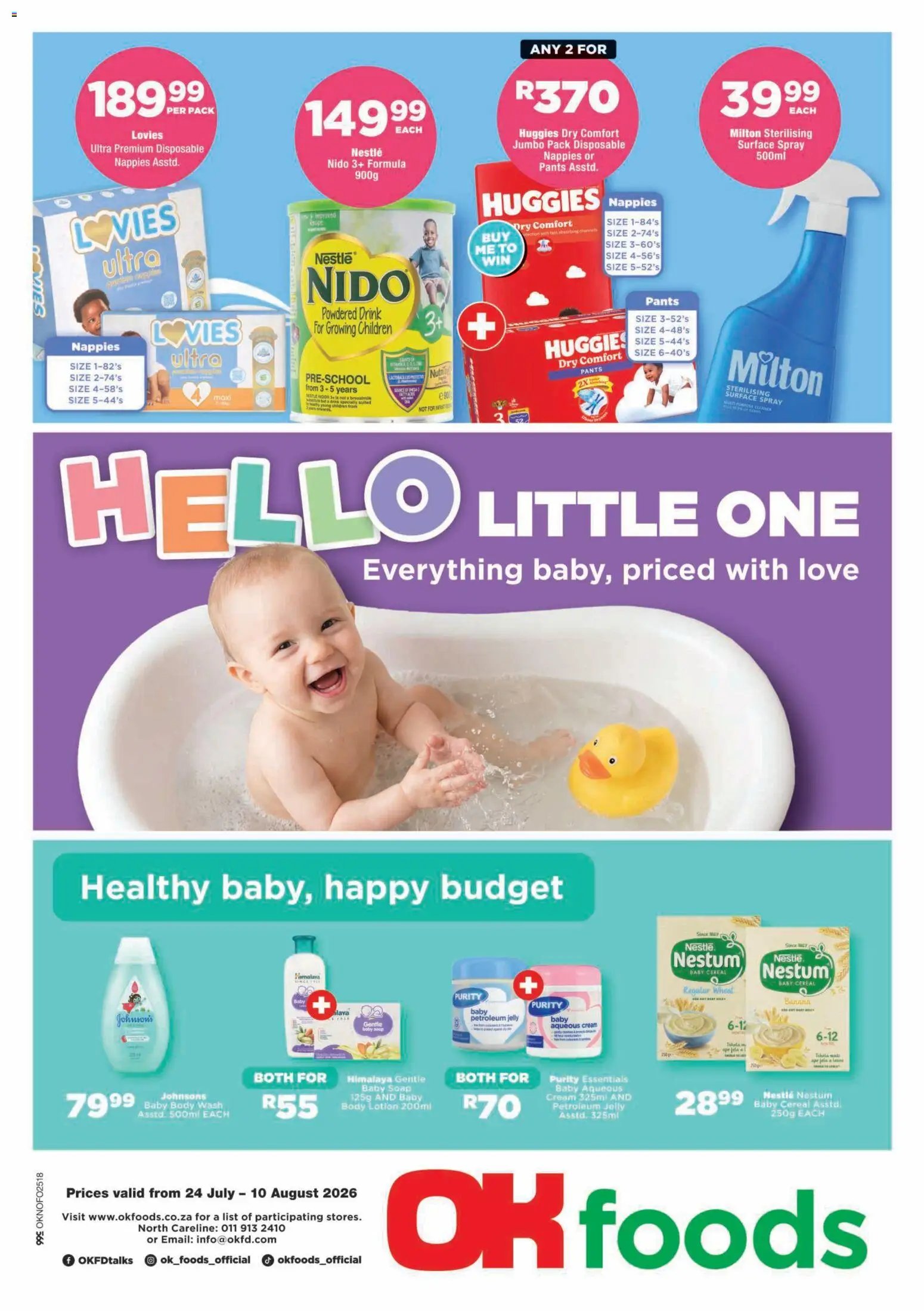 OK Foods - Gauteng - Specials