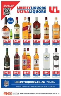Ultra Liquors Liberty Liquors Specials