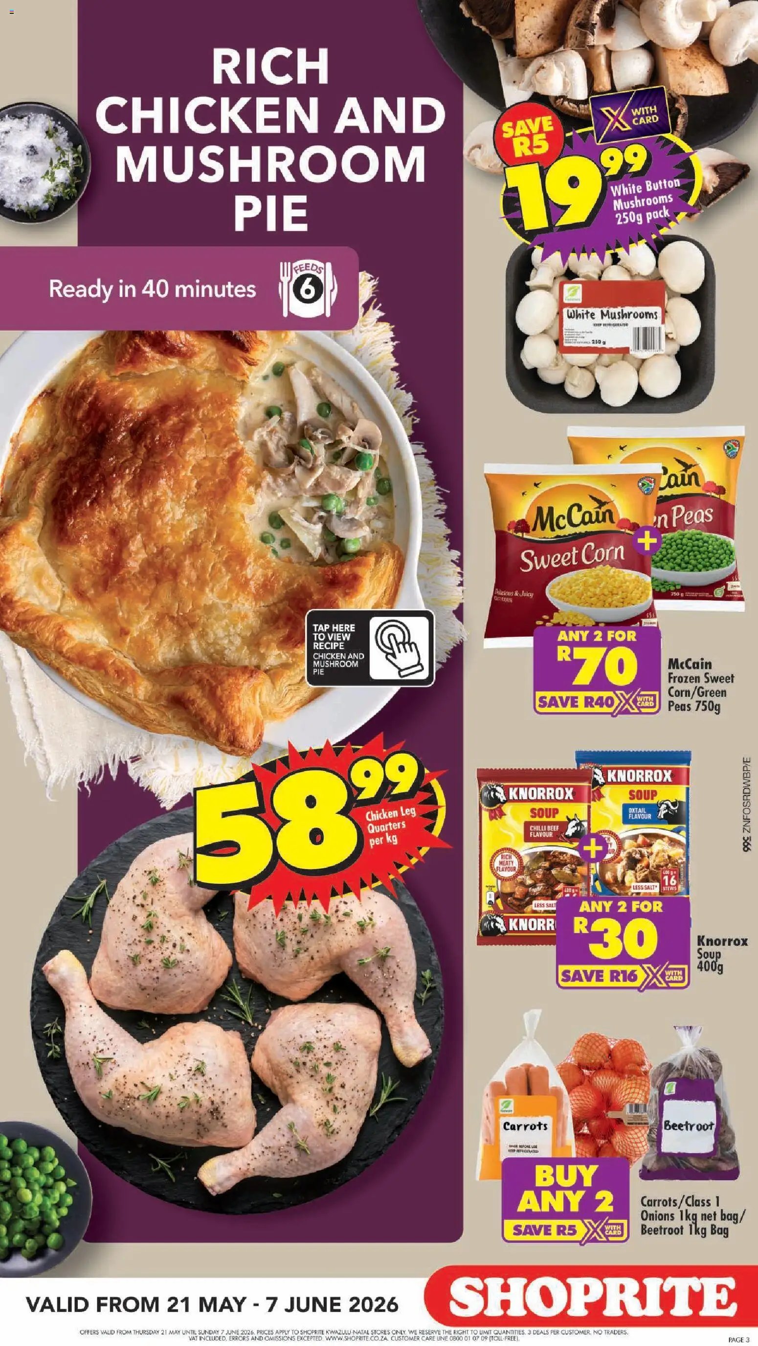 Shoprite - Kwazulu-Natal - Affordable Winter Meals
