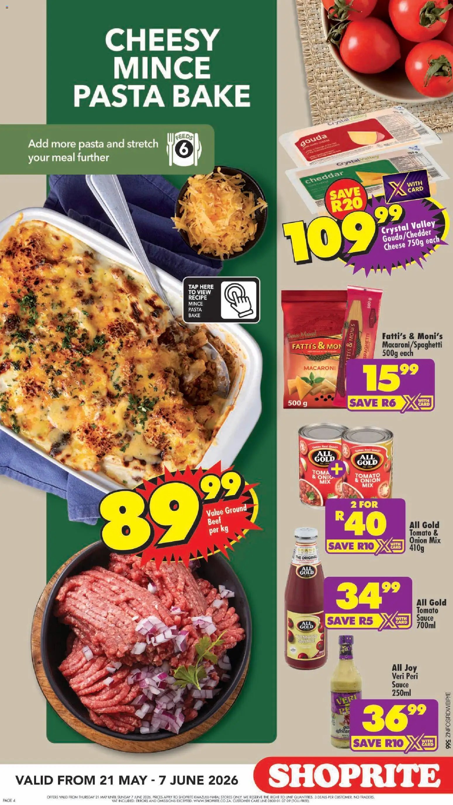 Shoprite - Kwazulu-Natal - Affordable Winter Meals