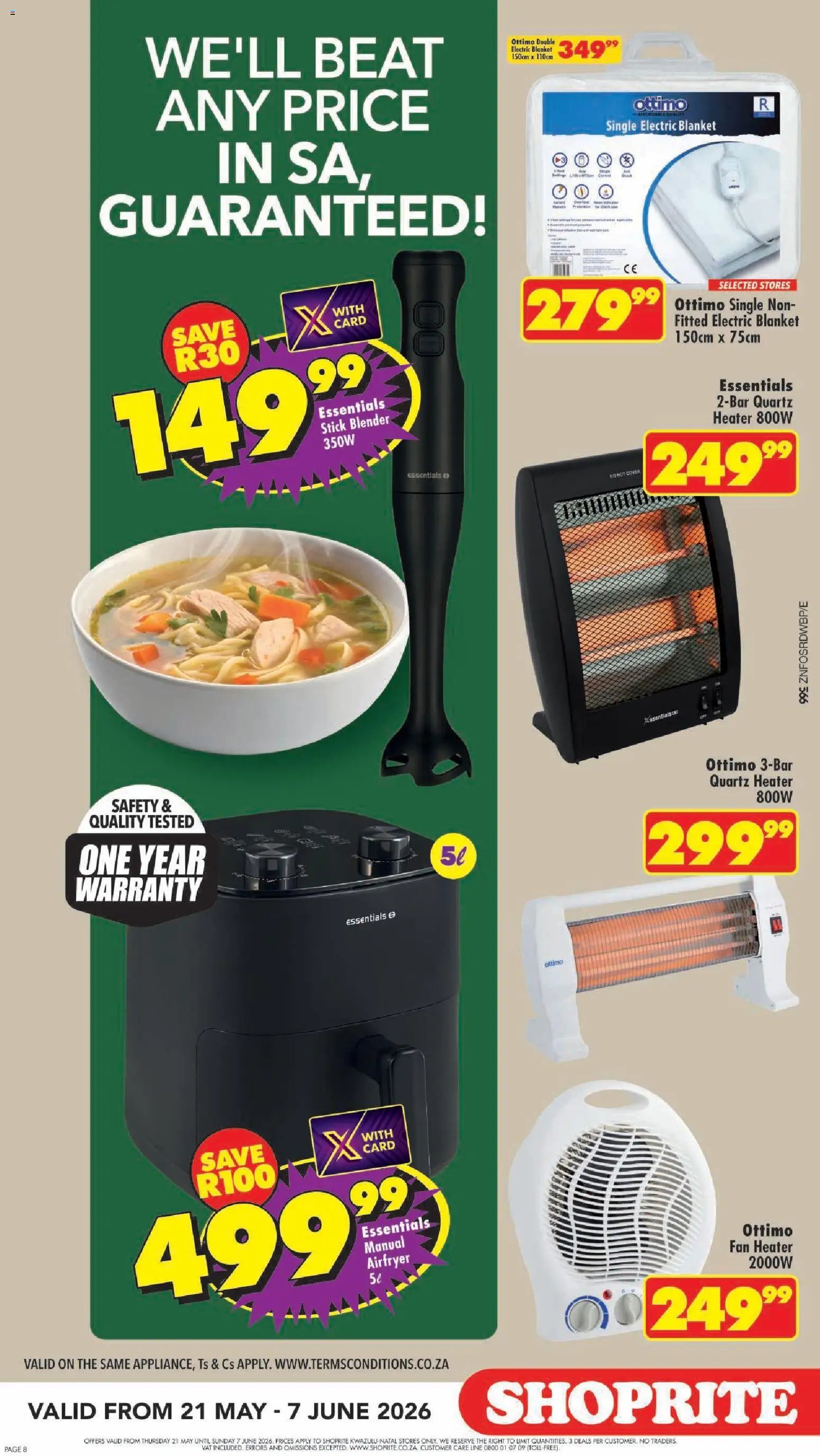 Shoprite - Kwazulu-Natal - Affordable Winter Meals