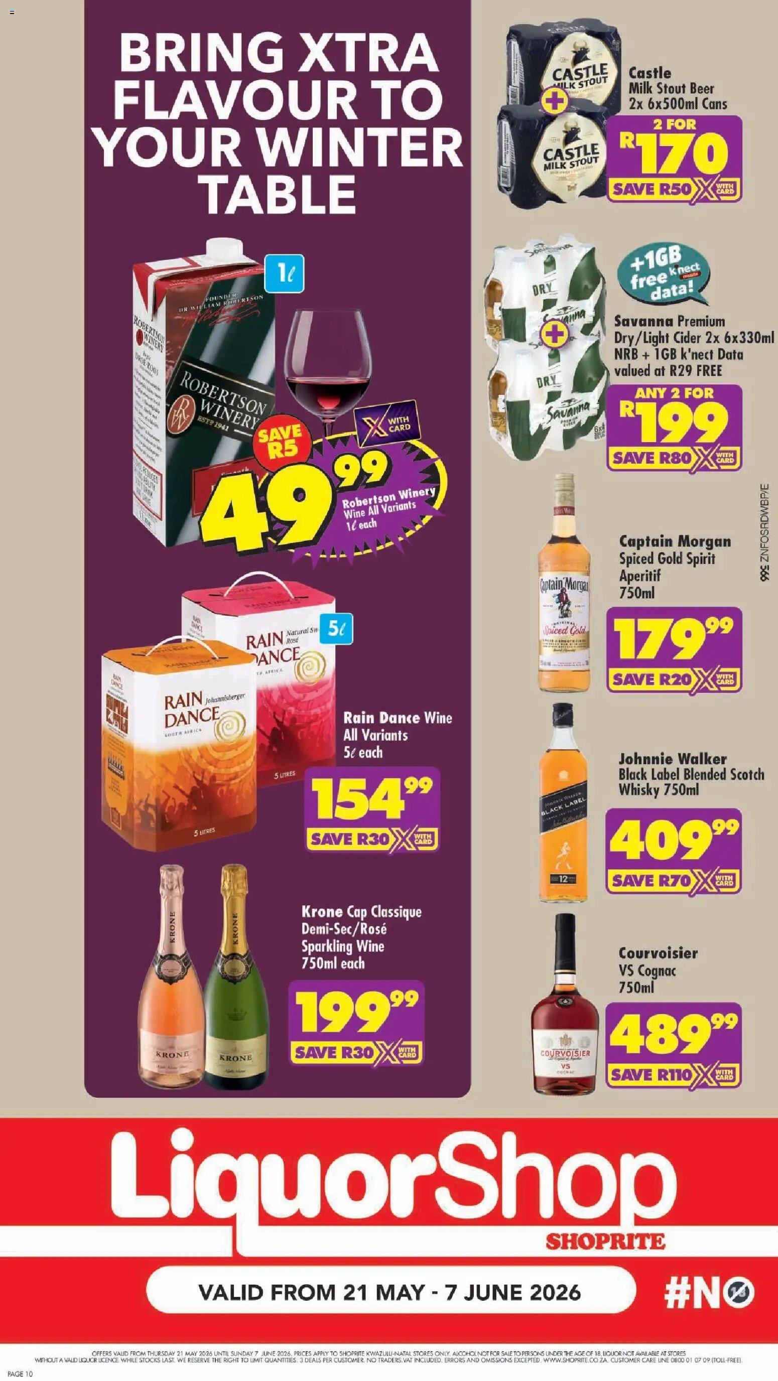 Shoprite - Kwazulu-Natal - Affordable Winter Meals