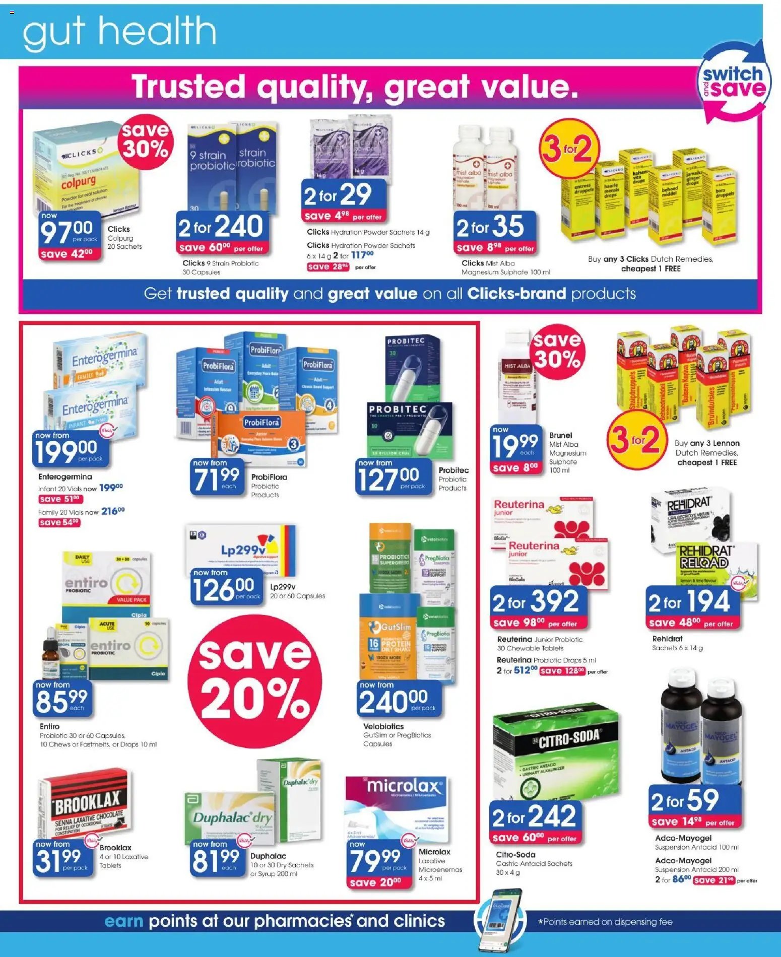 Clicks Specials