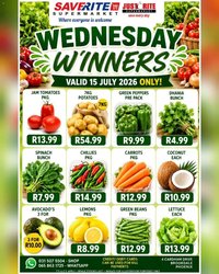Saverite Wednesday Winners