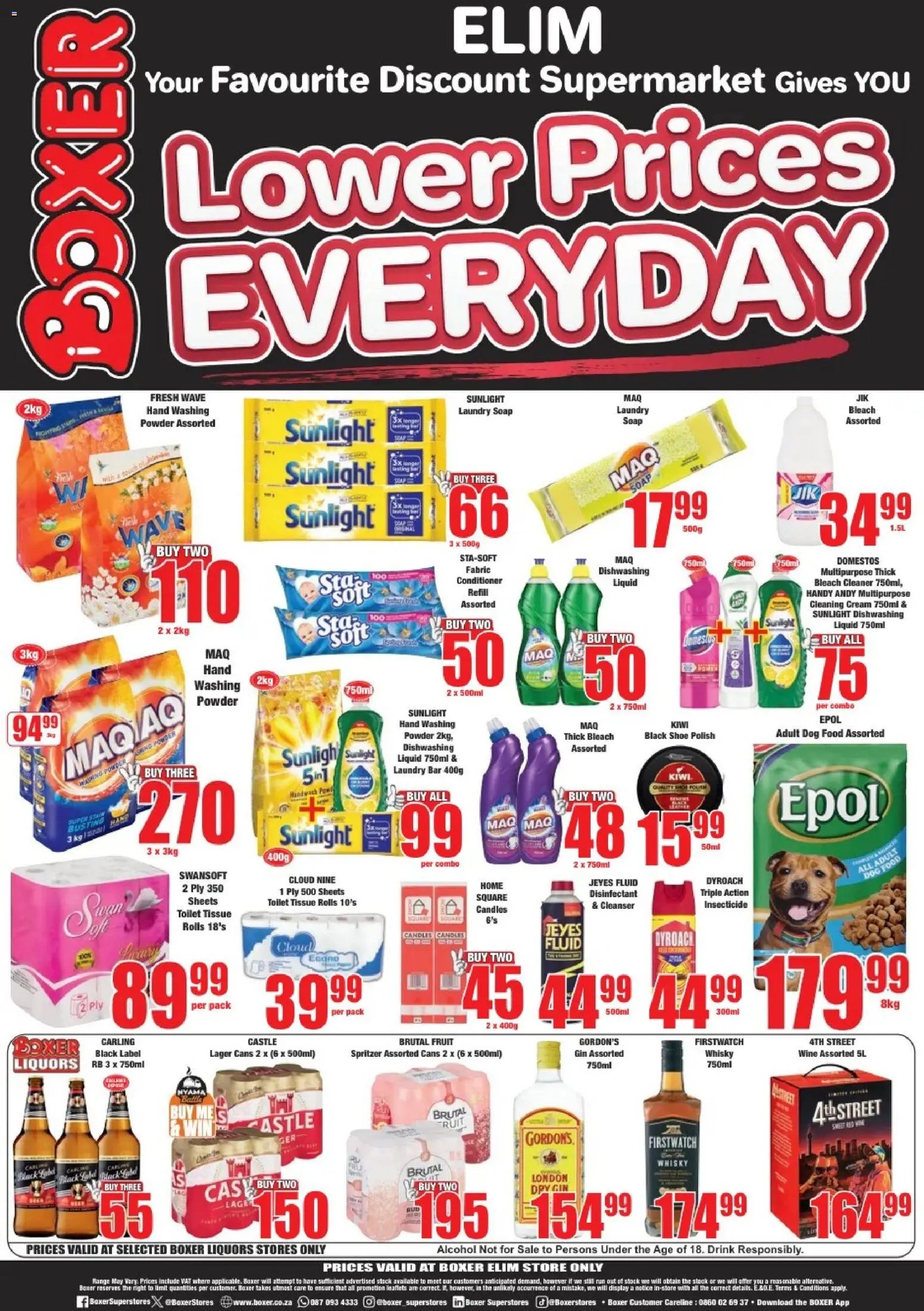 Boxer Limpopo - Elim Specials