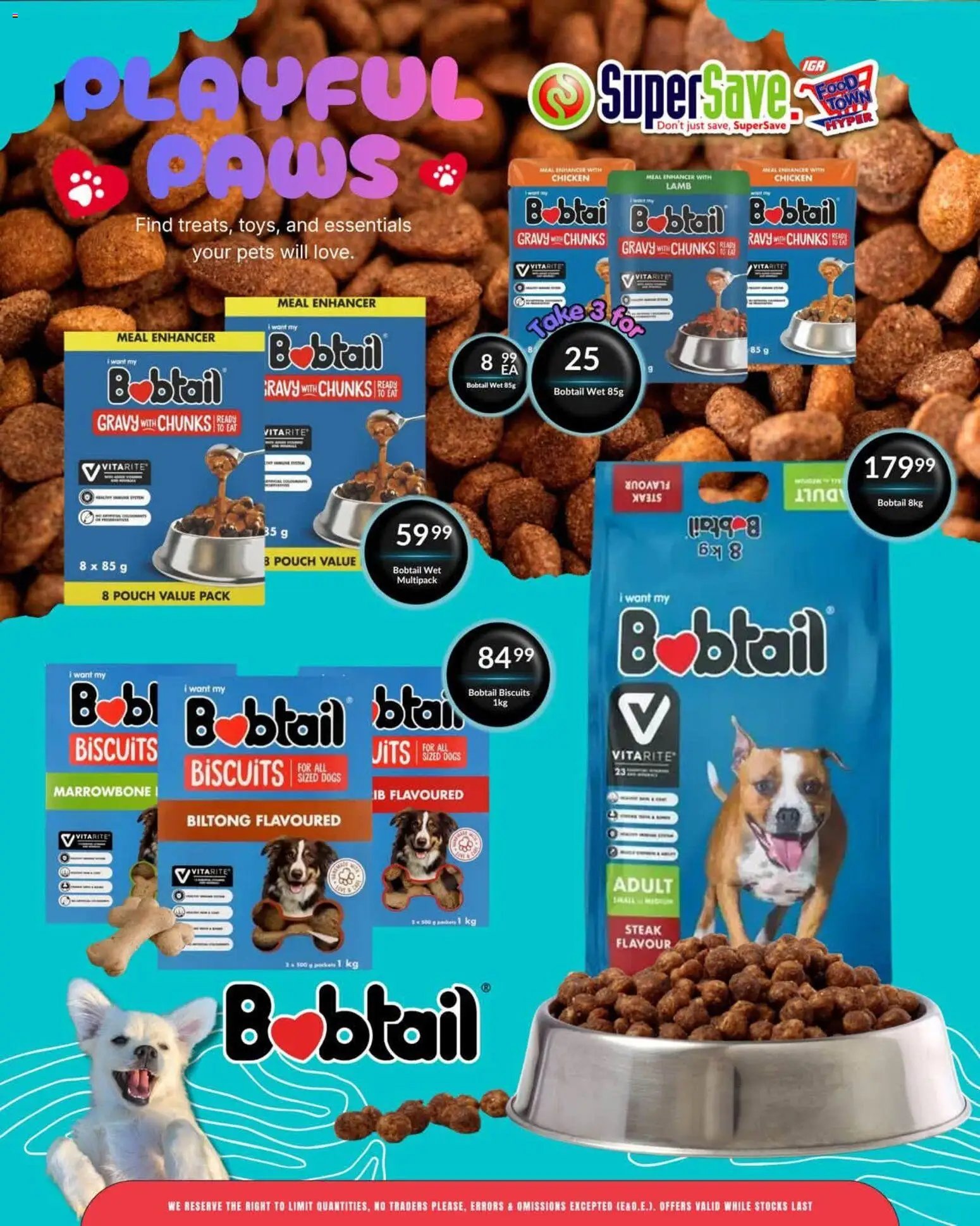Super Save Pawsome savings!