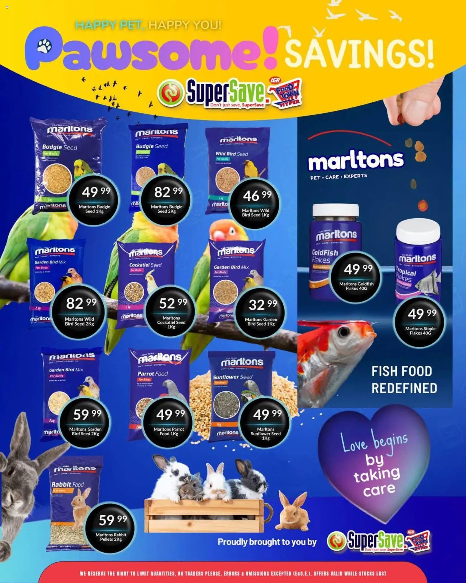 Super Save Pawsome savings!