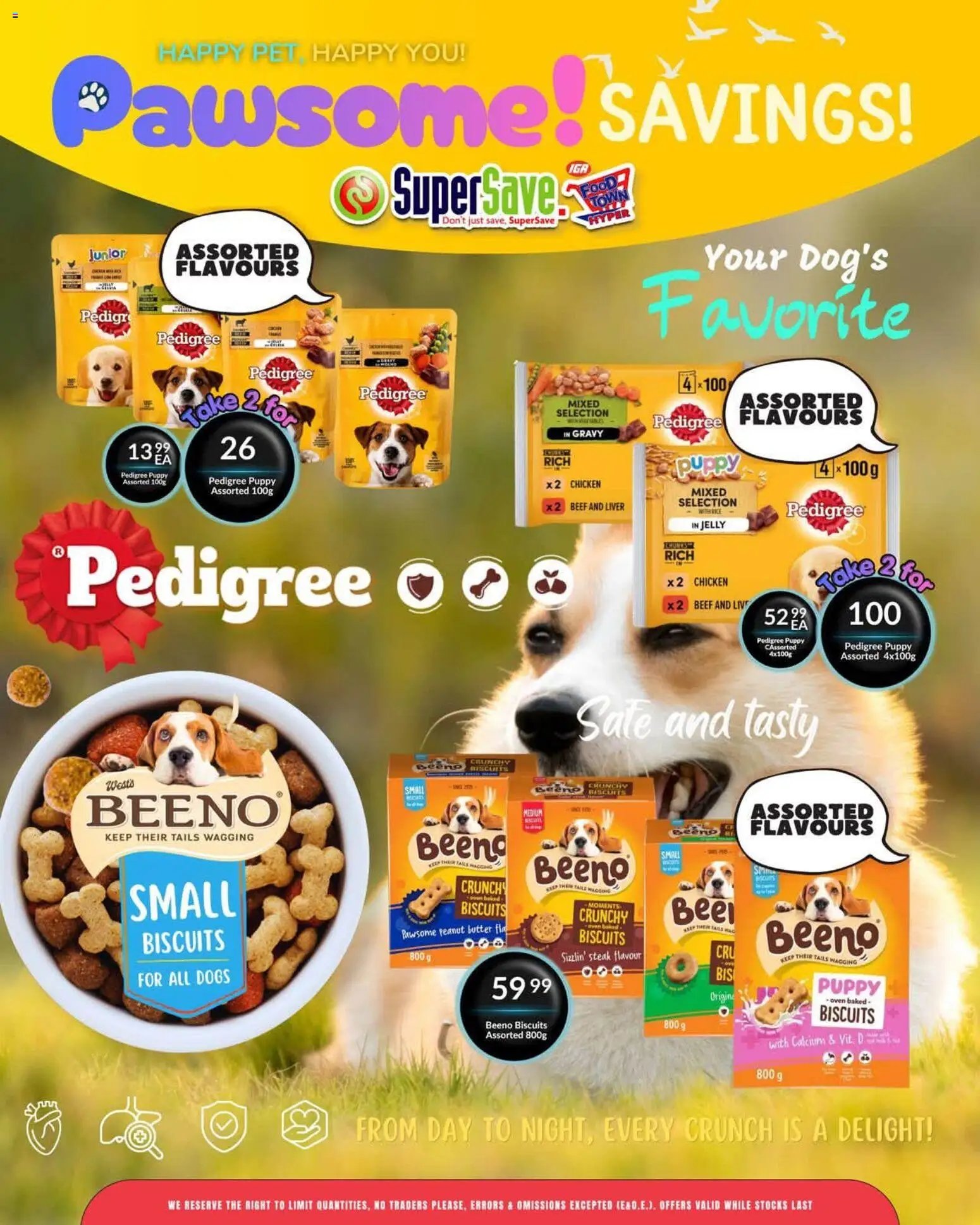Super Save Pawsome savings!