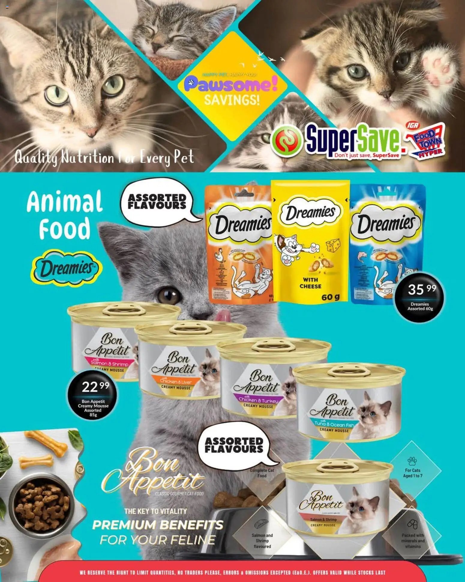 Super Save Pawsome savings!