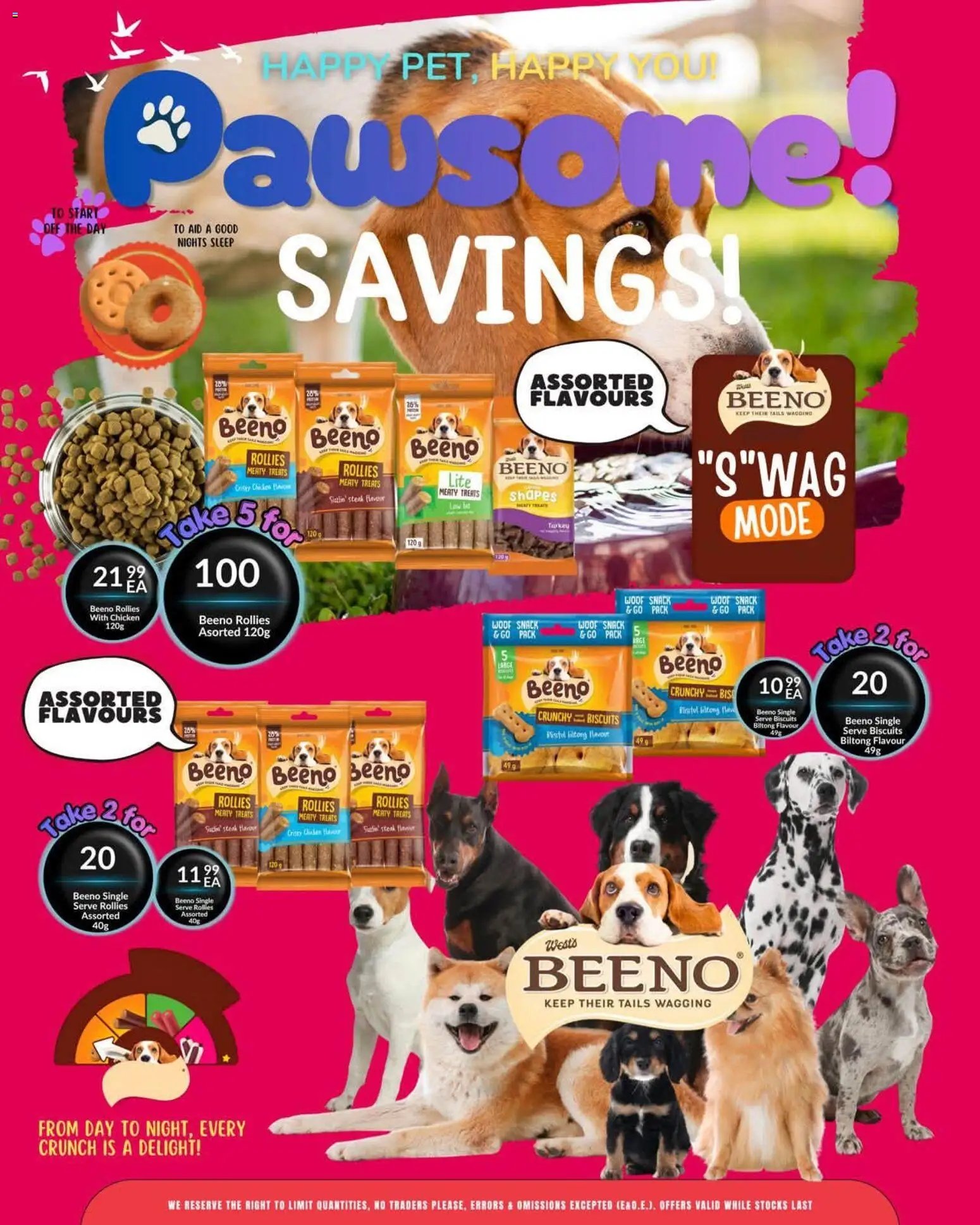 Super Save Pawsome savings!